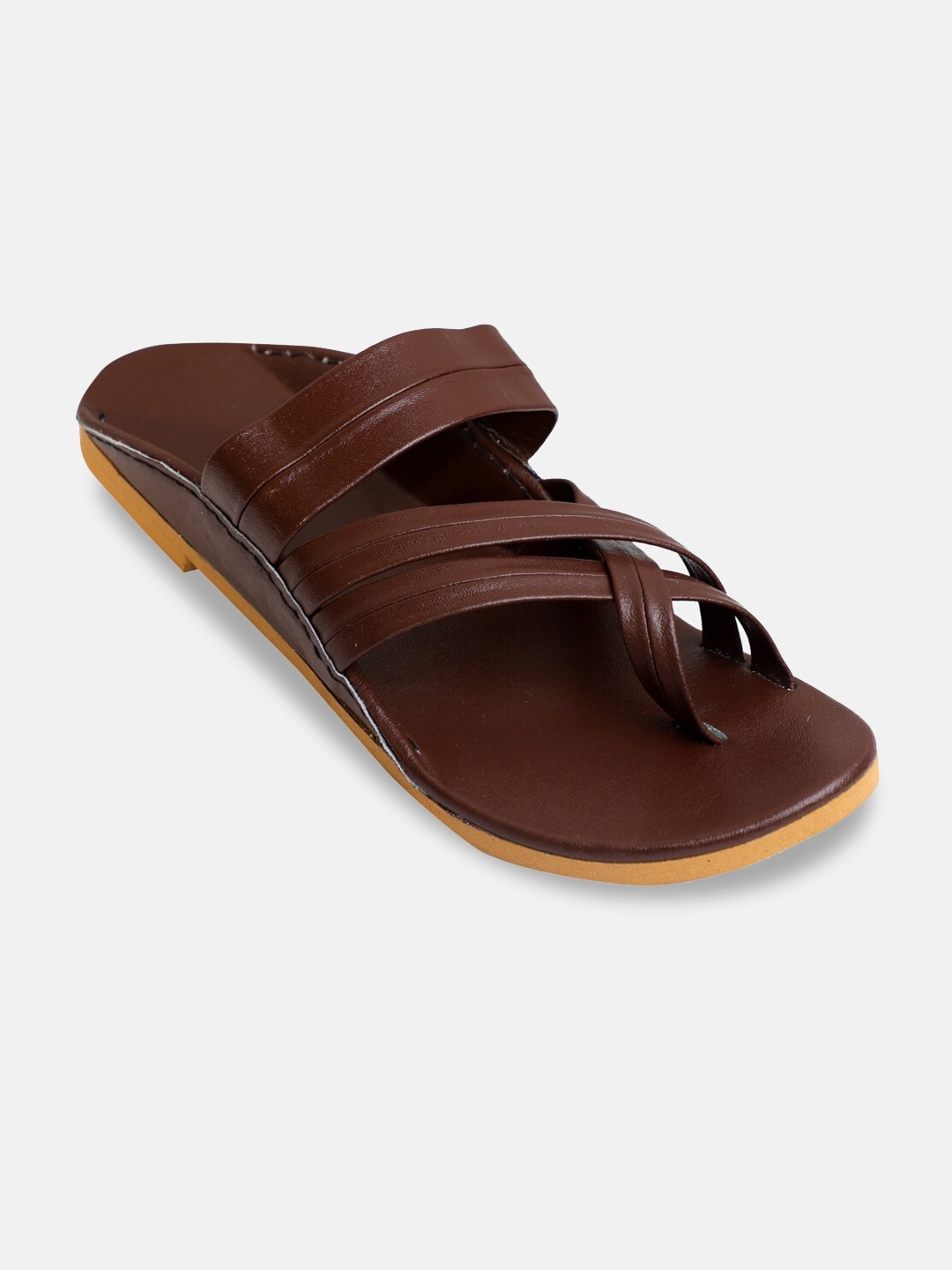 

PANAHI Men Brown Comfort Sandals