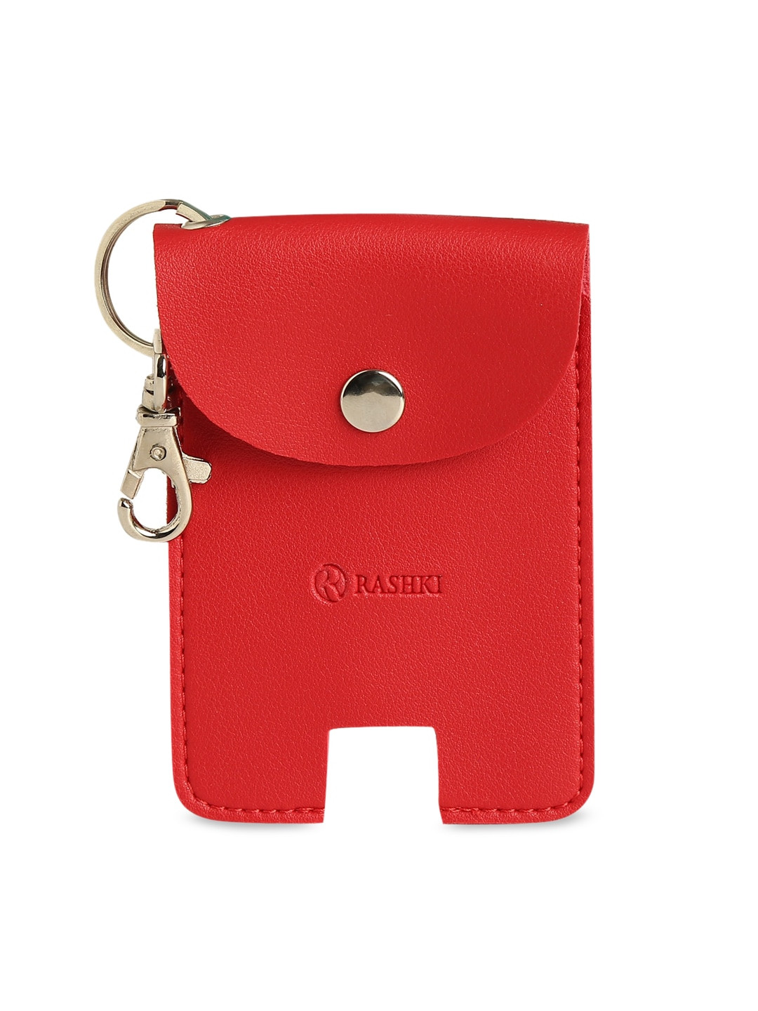 

RASHKI Red Solid Mars Sustainable Sanitizer Case