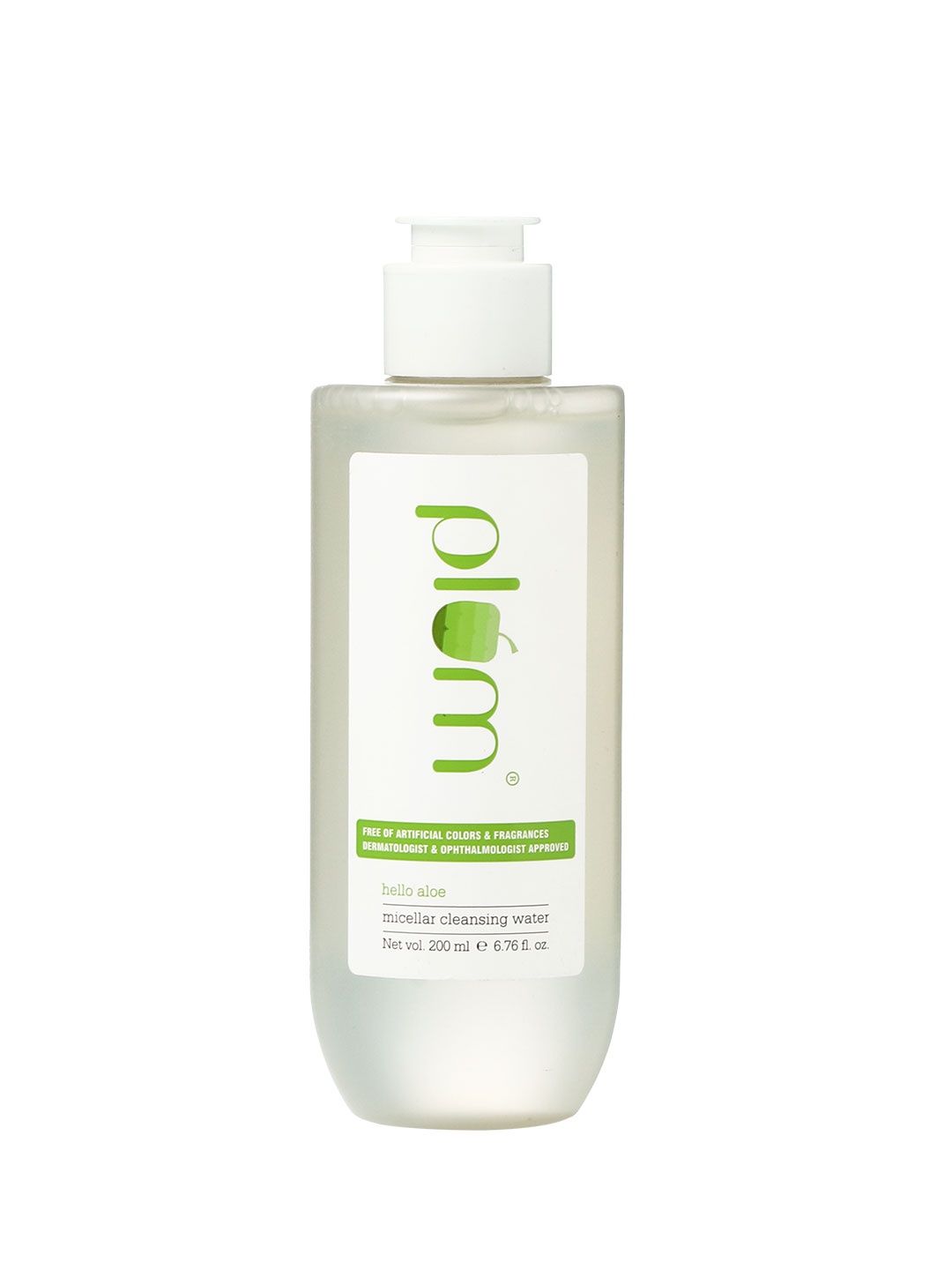 

Plum Aloe Micellar Cleansing Water 200ML, White