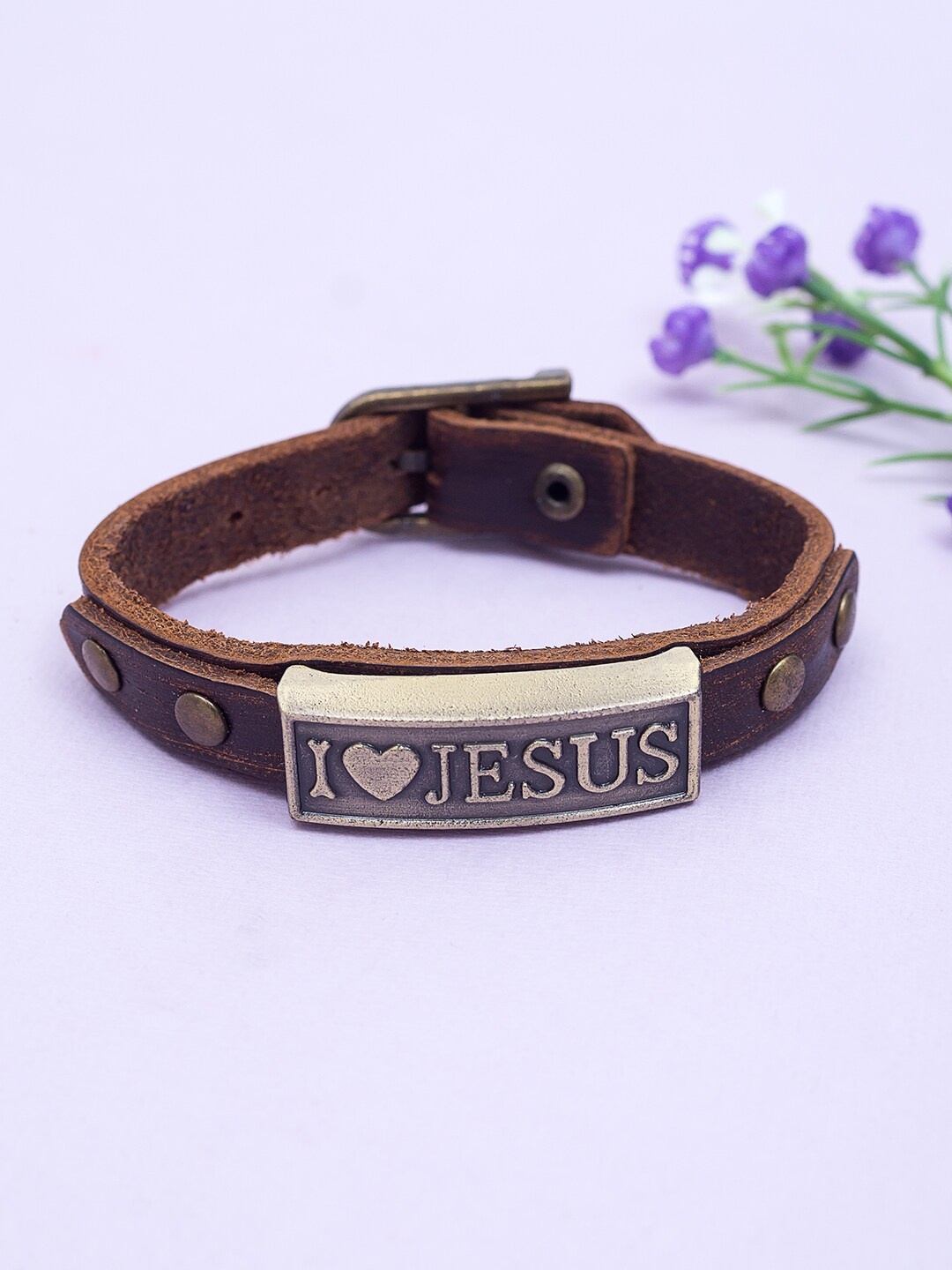 

Golden Peacock Unisex Brown Bracelet