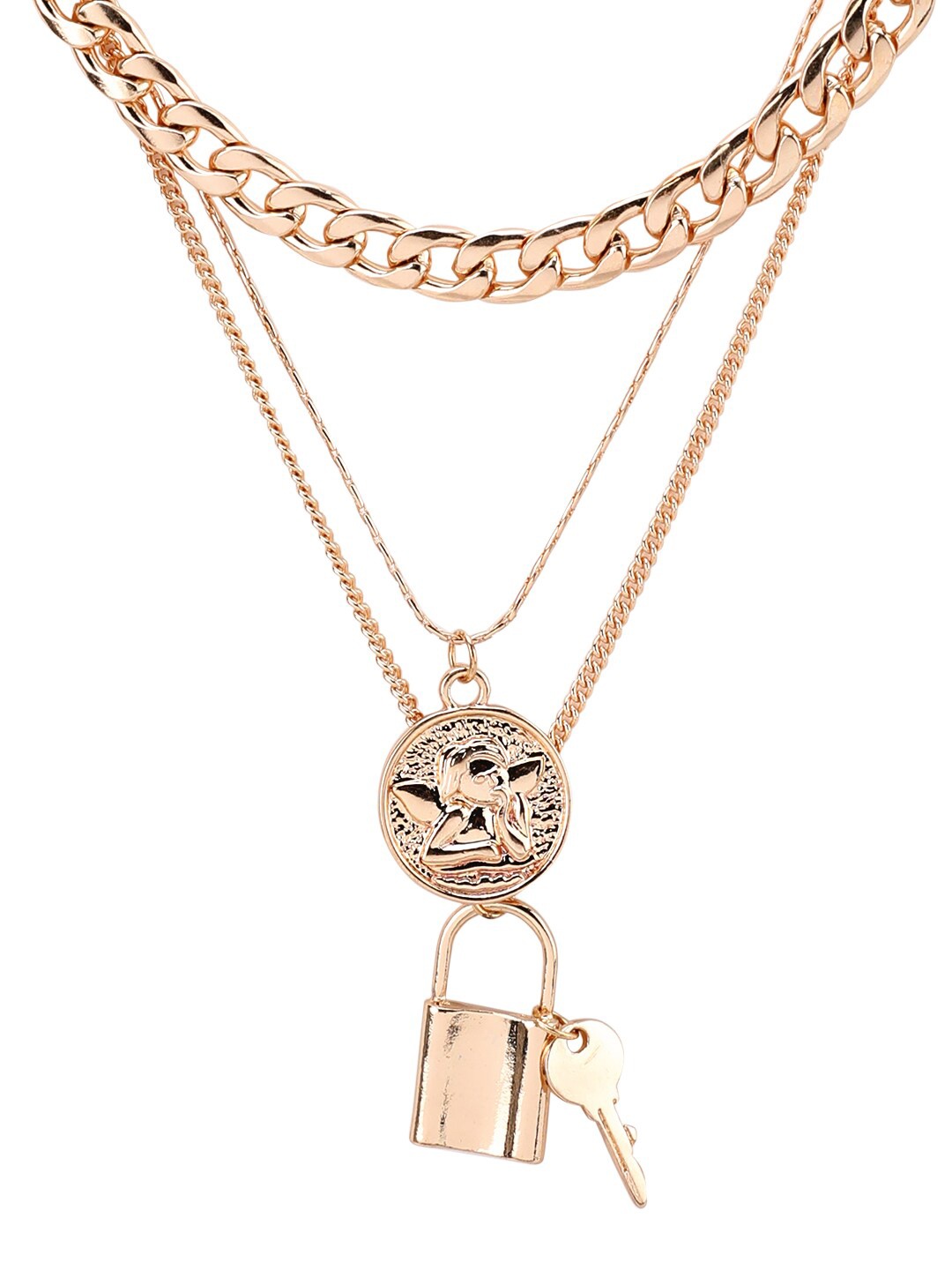 

Kazo Gold-Toned Brass Layered Necklace