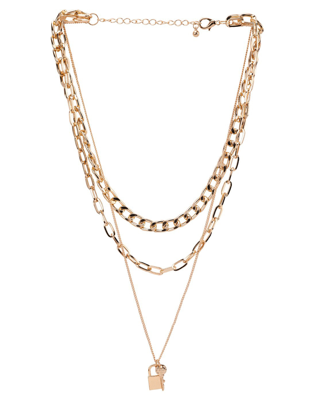 

Kazo Gold-Toned Brass Layered Necklace