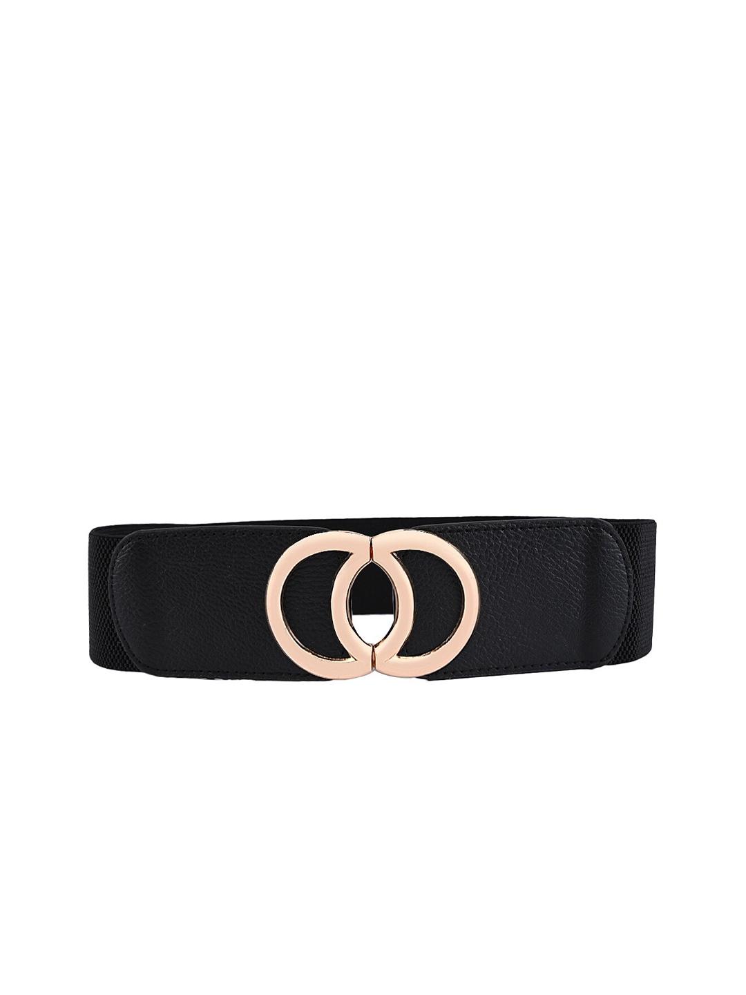 

BuckleUp Women Black Solid Belt