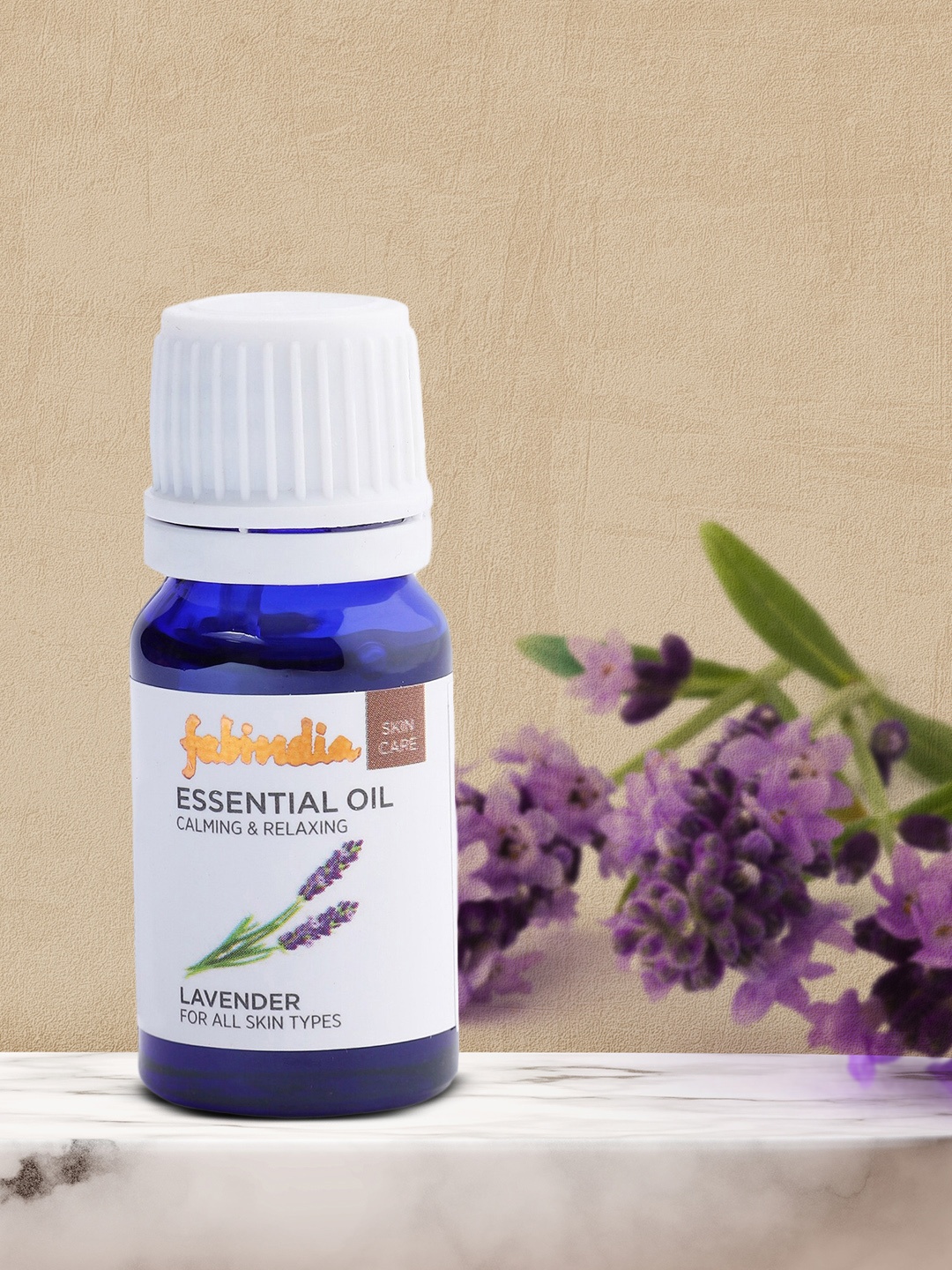 

Fabindia Unisex Aroma Therapy Lavender Essential Oil 10 ml, White