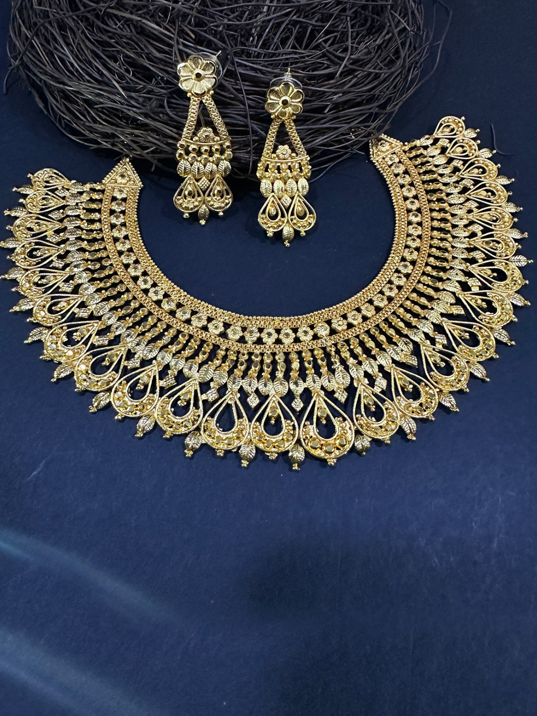 

ASMITTA JEWELLERY One Gram Gold-Plated Jewellery Set