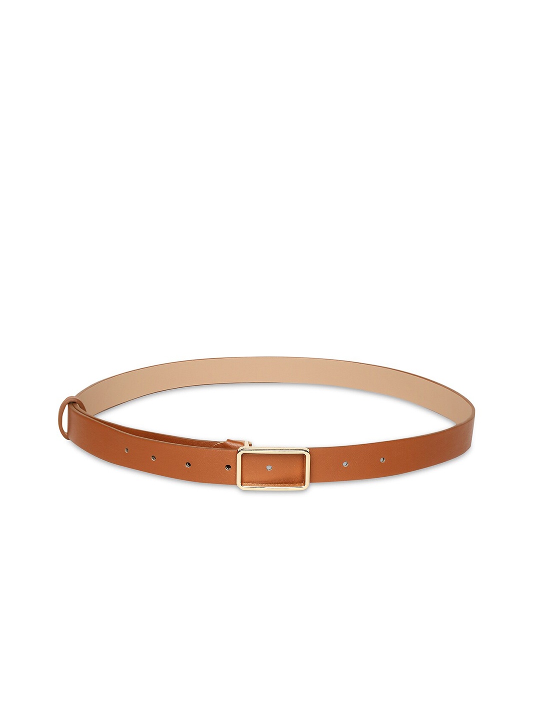 

20Dresses Women Brown Solid Leather Belt