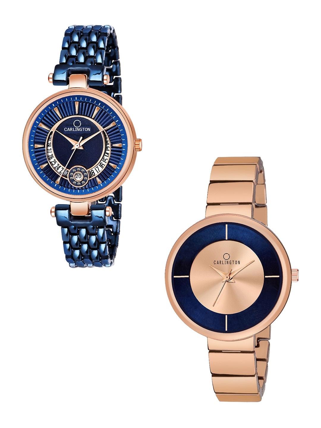 

CARLINGTON Women Blue Analogue Watch