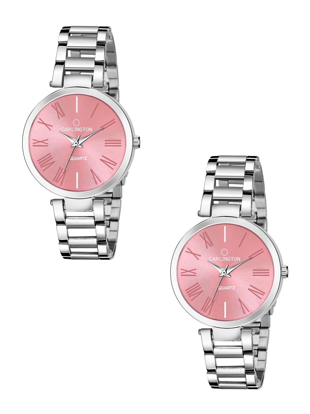 

CARLINGTON Women Pink Analogue Watch