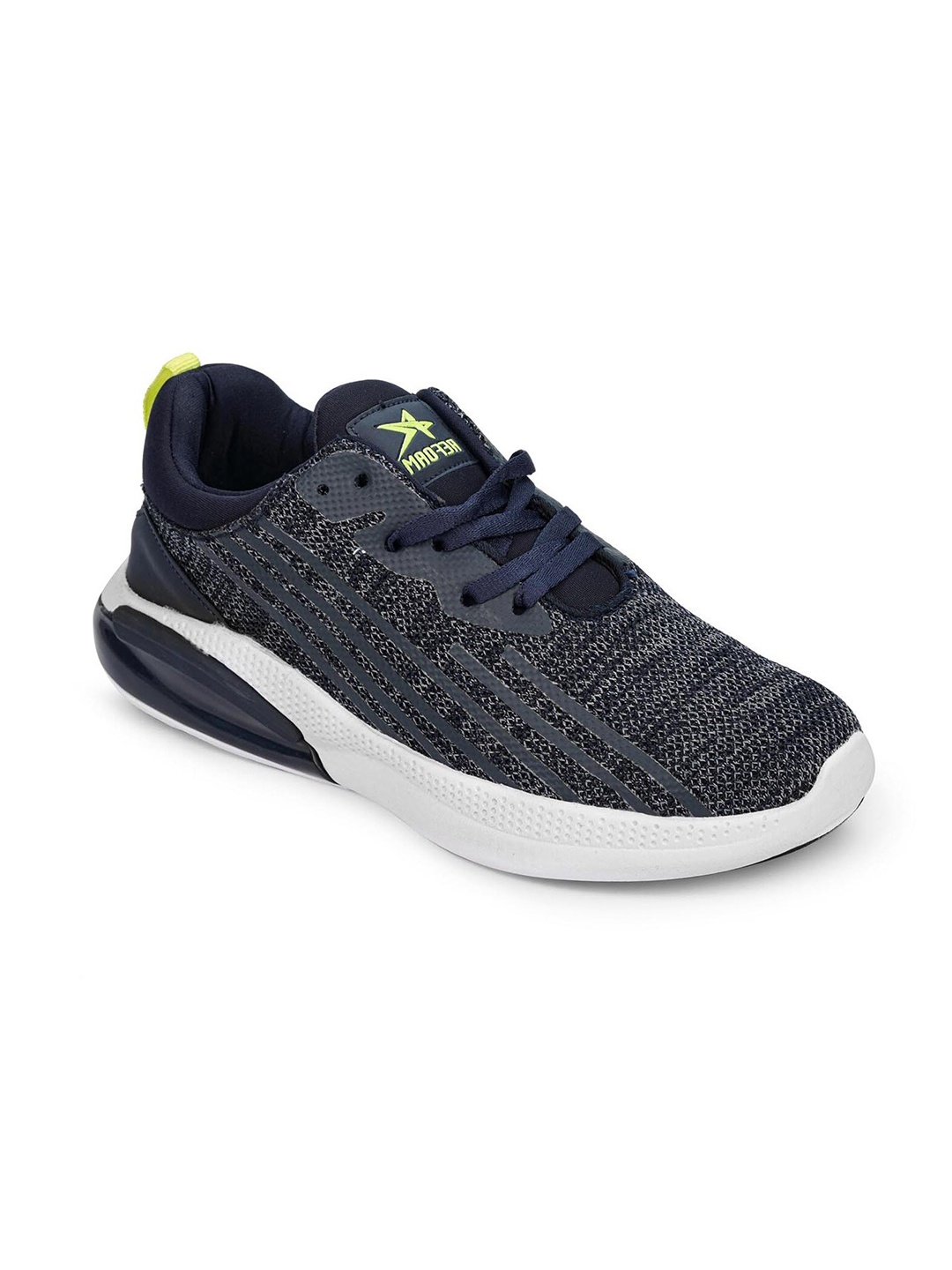 

REFOAM Men Navy Blue Mesh Running Shoes