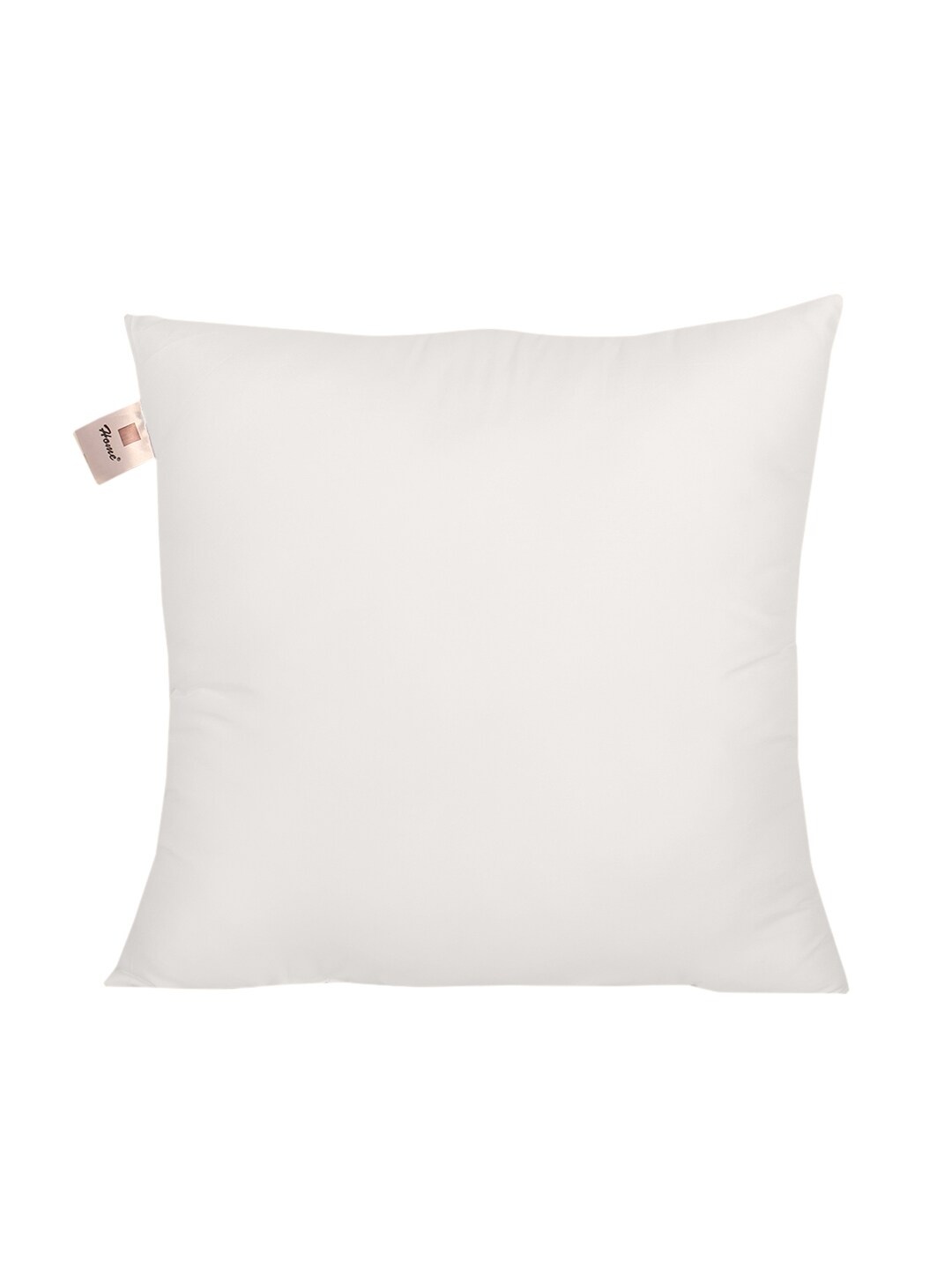 

Home-The best is for you Single White Square Microfibre Filled Vacuum Packed Cushion