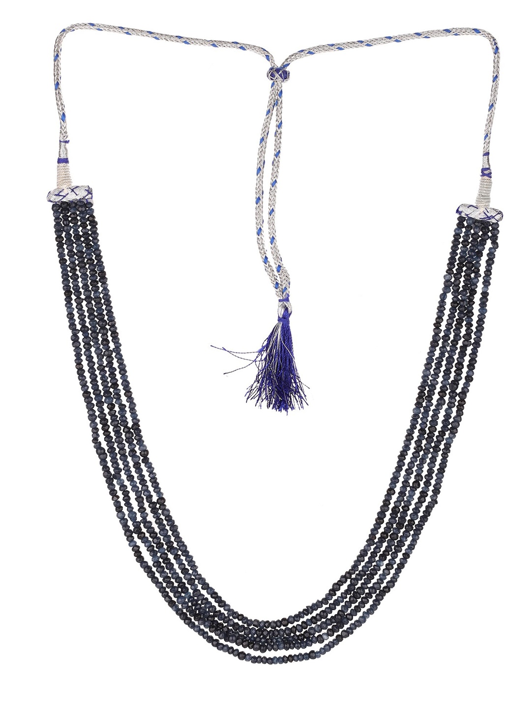 

Runjhun Navy Blue Gold-Plated Layered Necklace