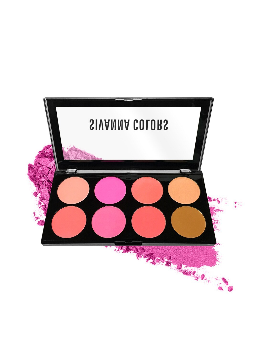 

Sivanna Colors Multicoloured Ultra Blush Palette - HF319 04 20 gm, Multi