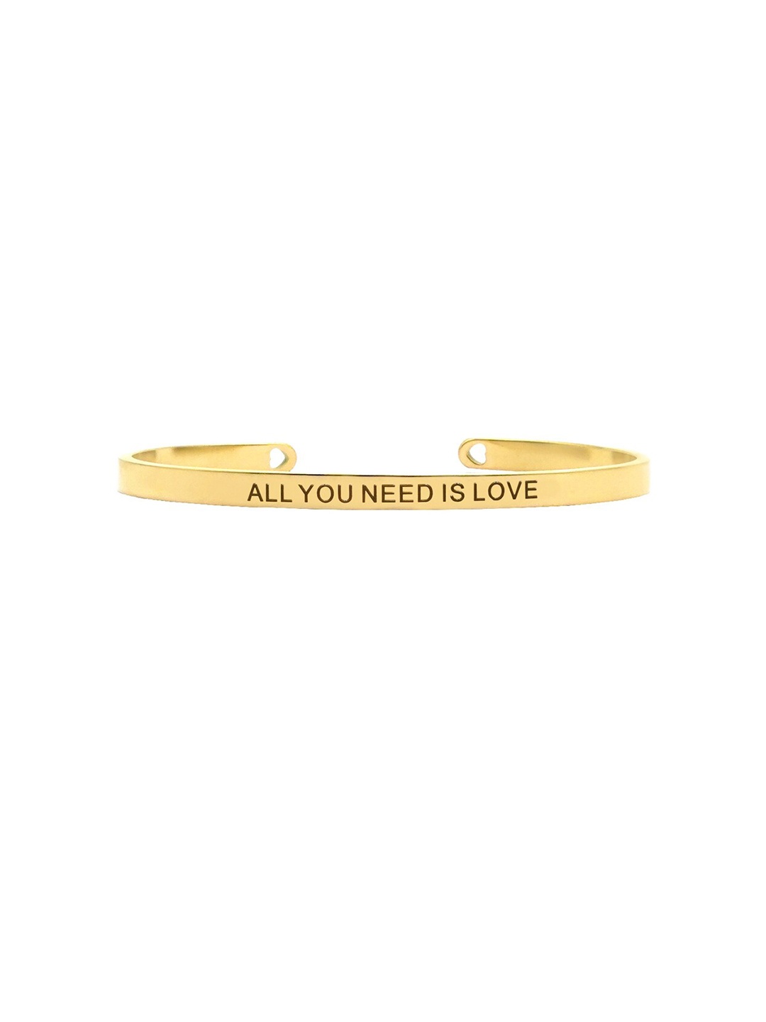 

JOKER & WITCH Gold-Plated Stainless Steel Mantra Band