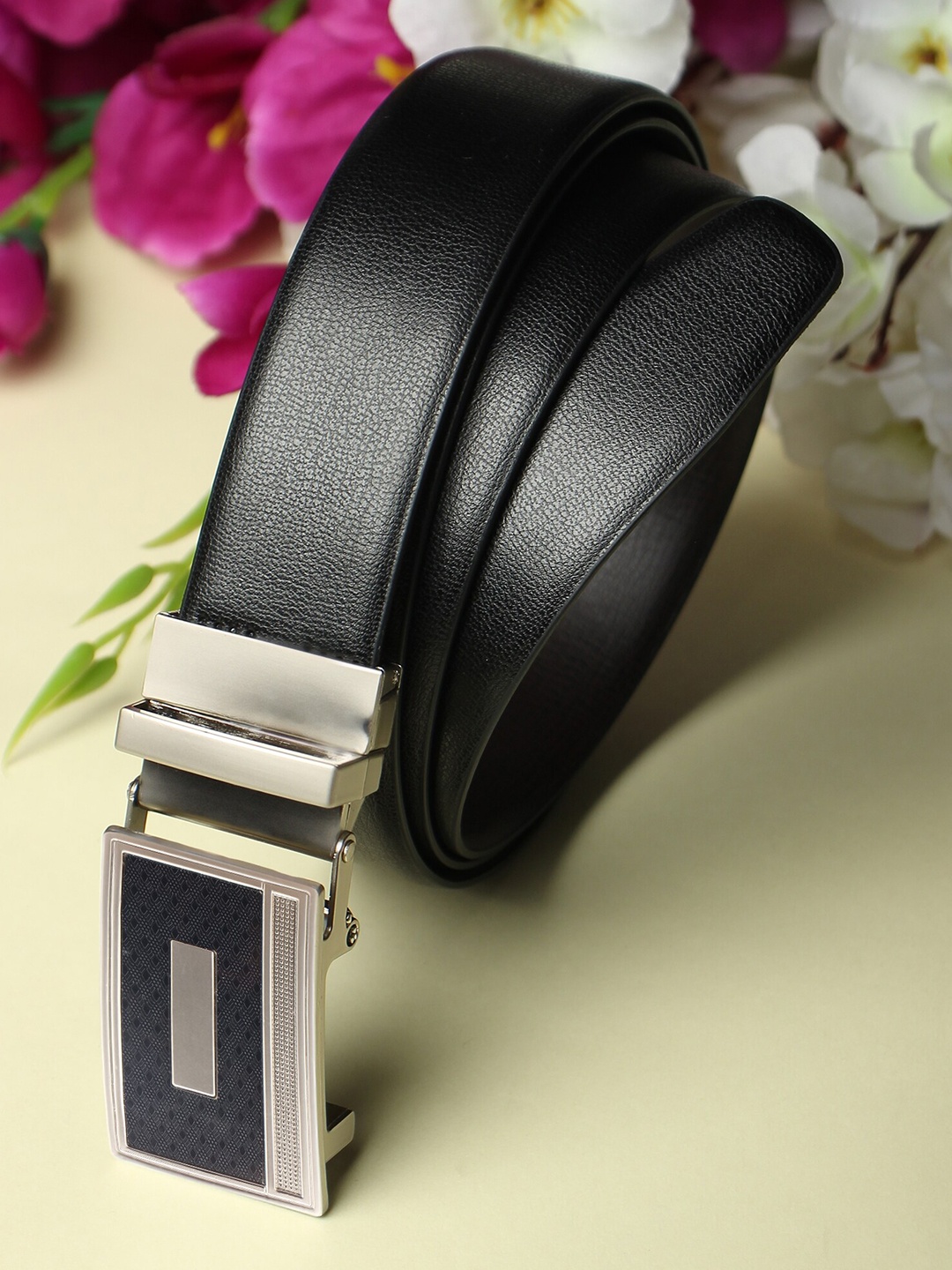

Kastner Men Black Solid Belt