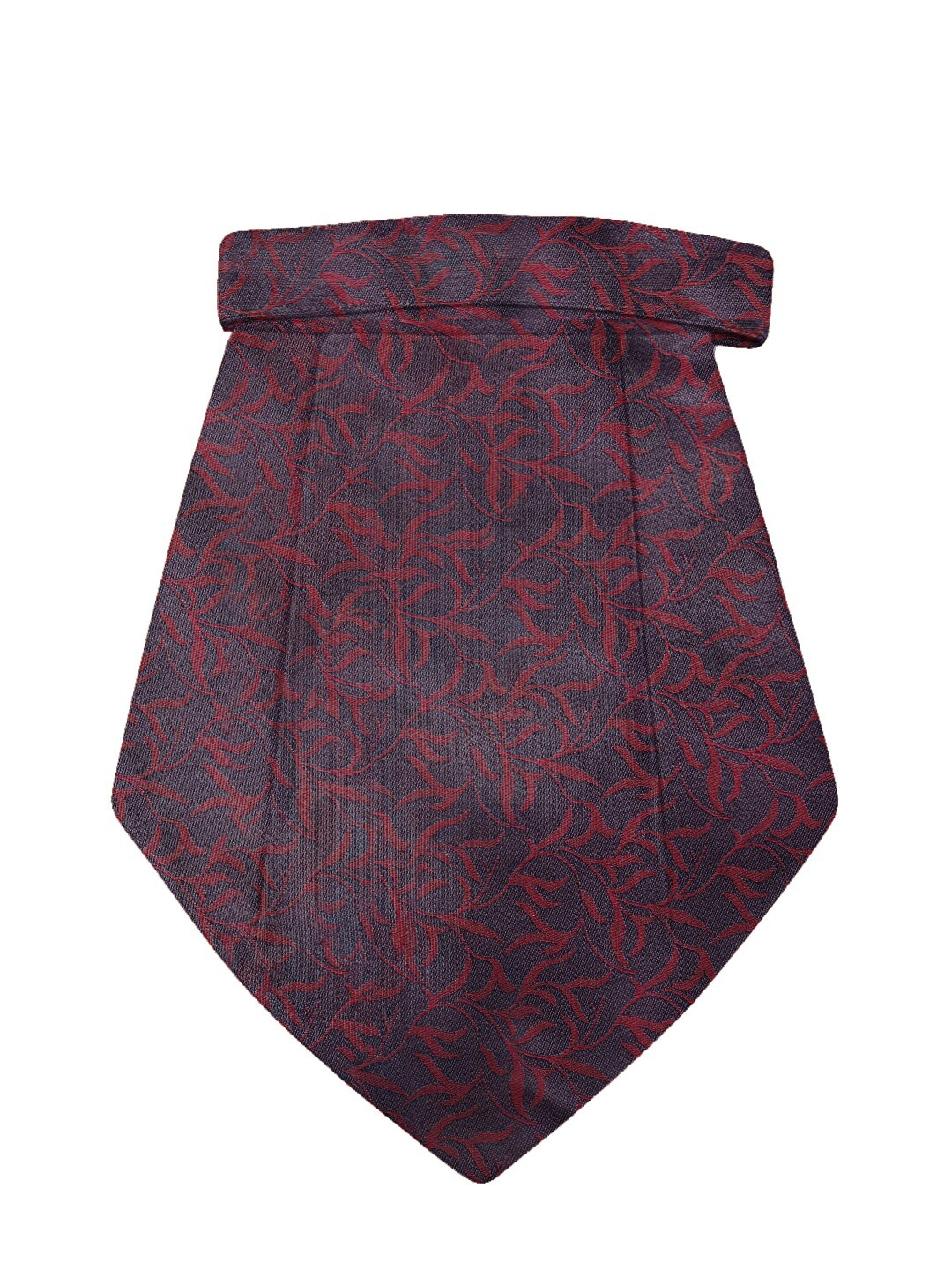 

Blacksmith Men Blue & Maroon Woven Design Cravat