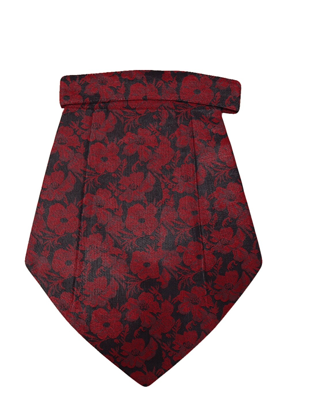 

Blacksmith Black & Maroon Printed Cravat