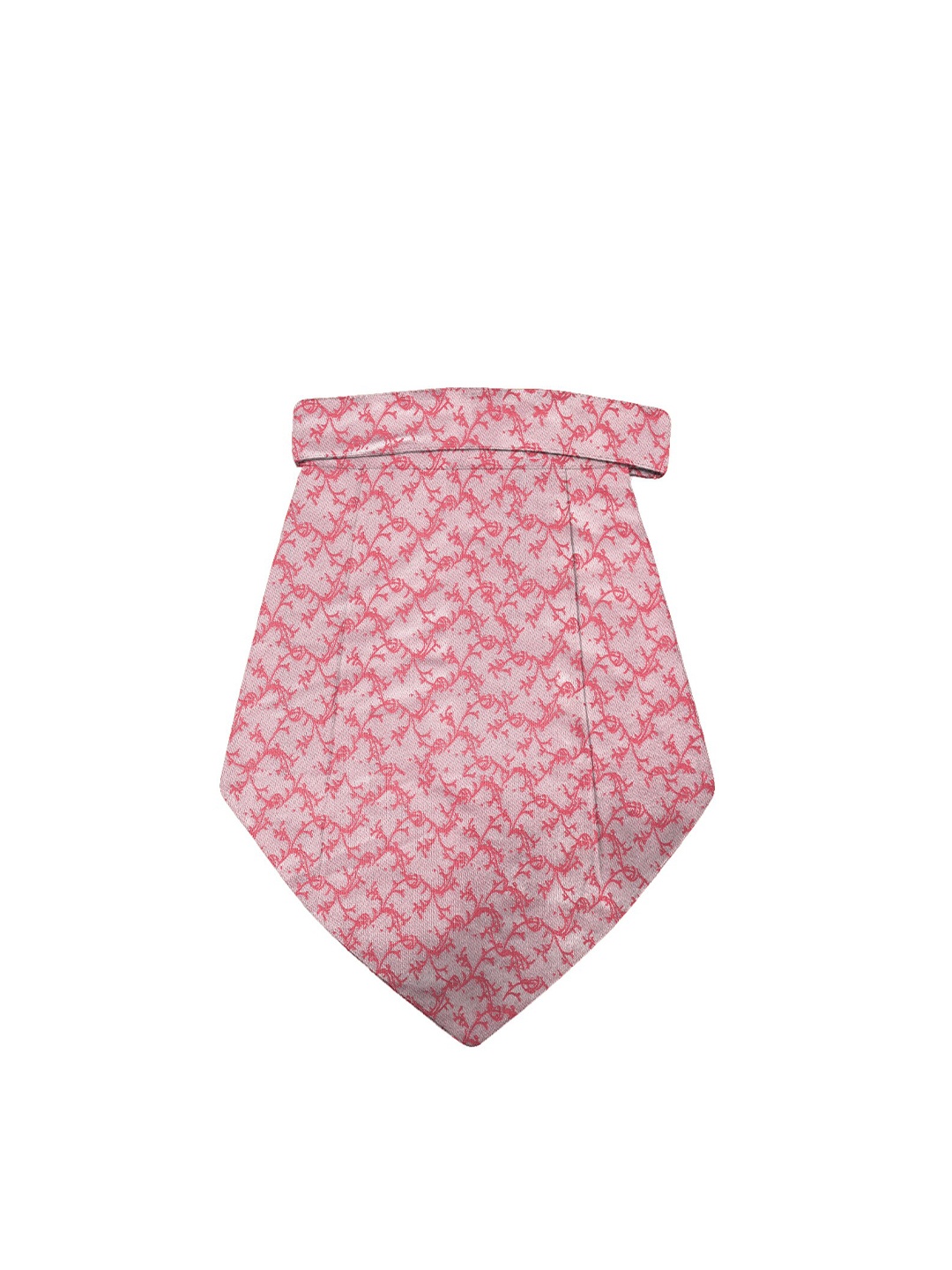 

Blacksmith Pink Woven Design Cravat