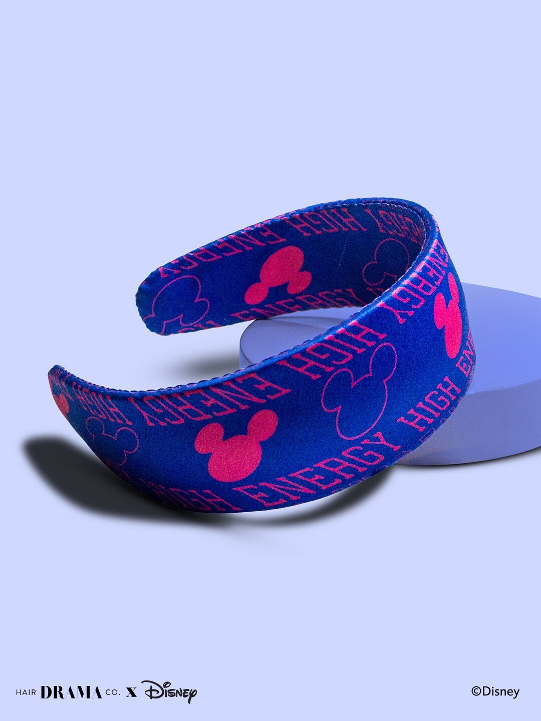 

HAIR DRAMA CO. X Disney Mickey Blue Vibes Flat Band