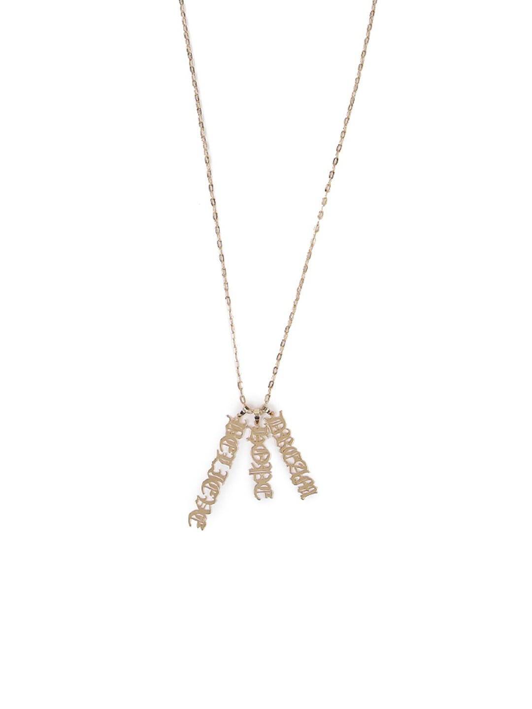

FOREVER 21 Gold-Toned Metal Pendent Necklace
