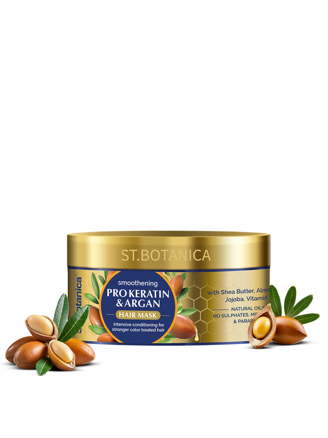 

StBotanica Pro Keratin & Argan Oil Hair Mask 200 ml, Gold