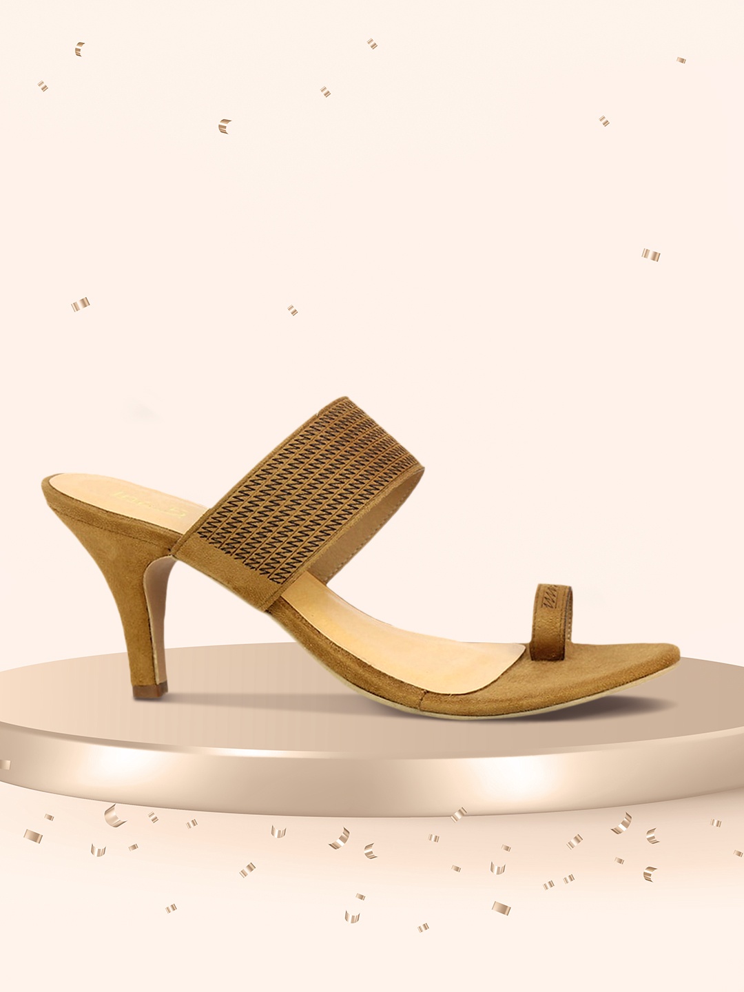 

Inc 5 Women Tan Solid Sandals