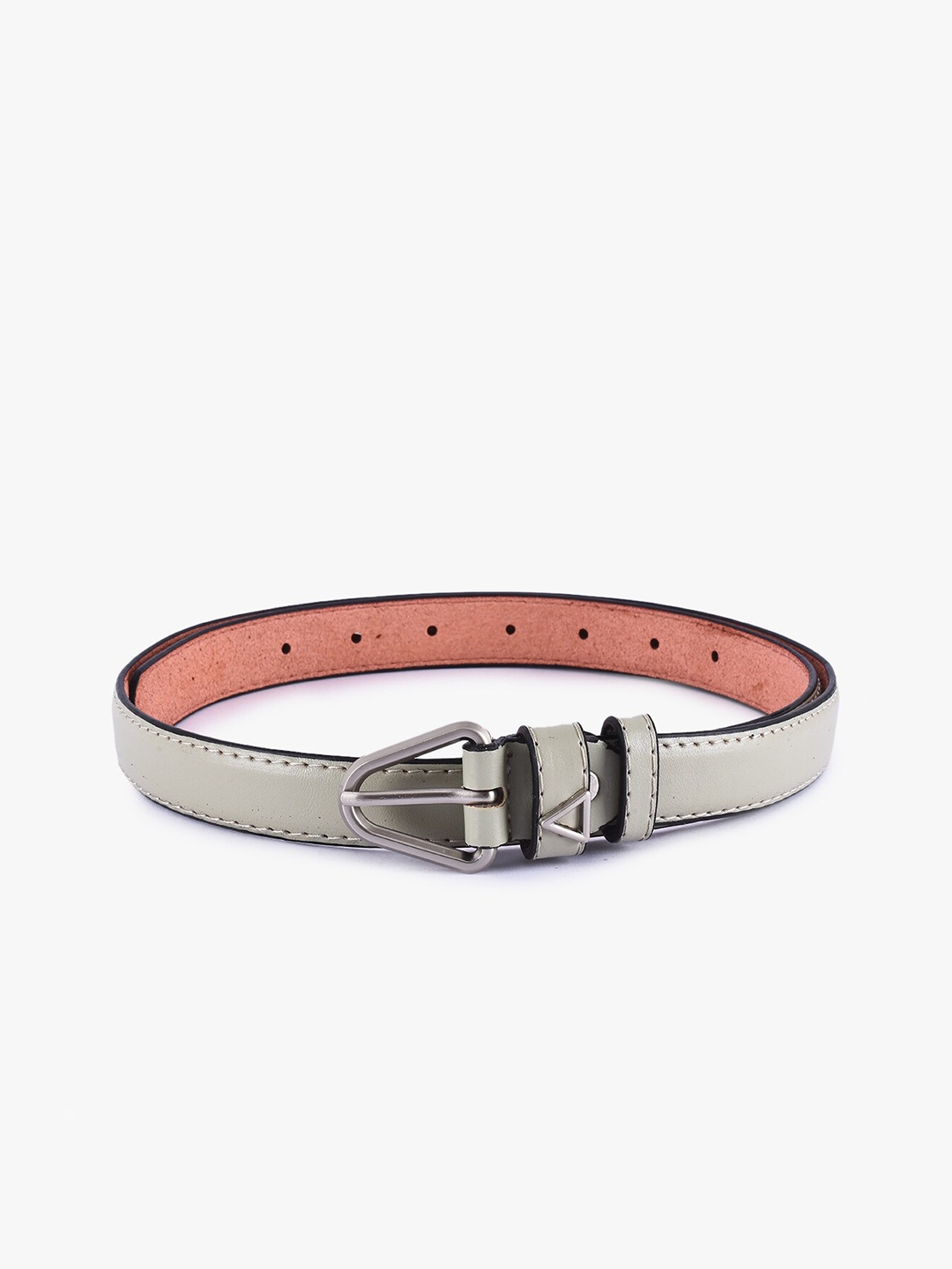 

BuckleUp Women Olive Green Solid Belt