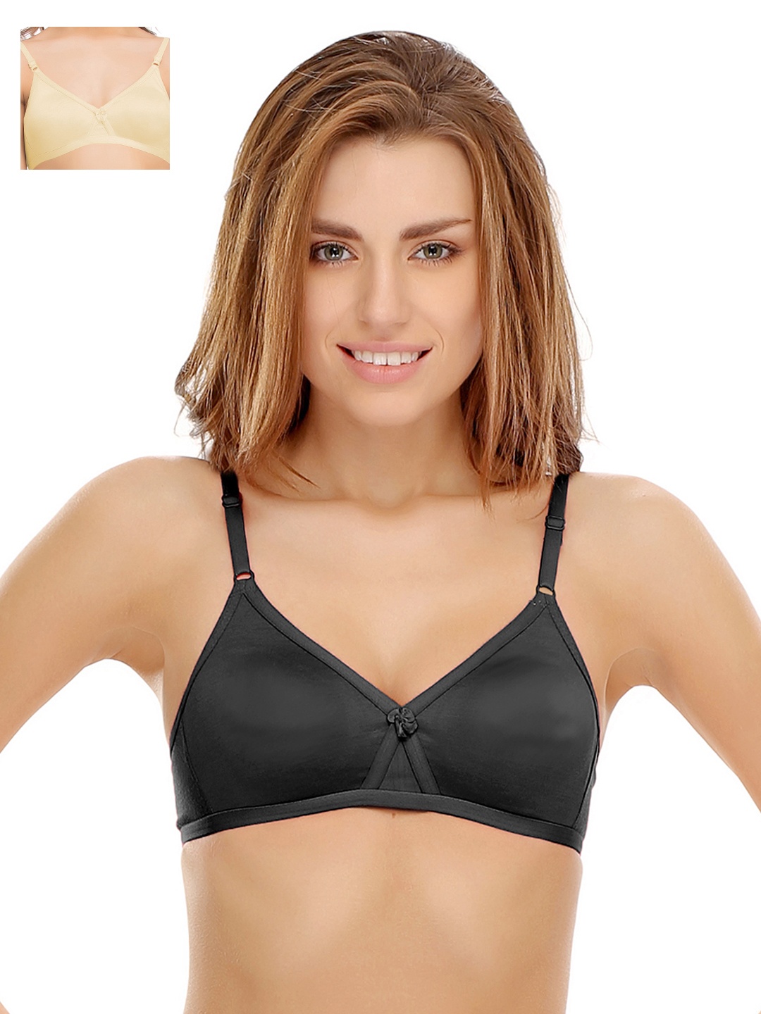 

Clovia Pack Of 2 Bra, Beige