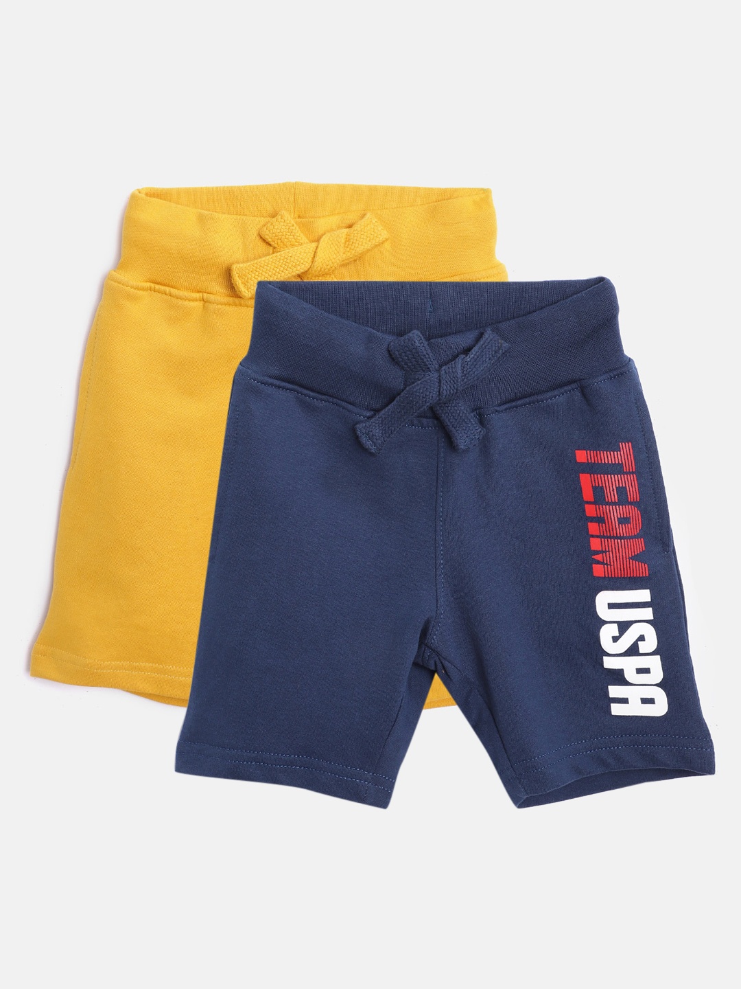 

U.S. Polo Assn. Kids Boys Pack of 2 Assorted Cotton Shorts