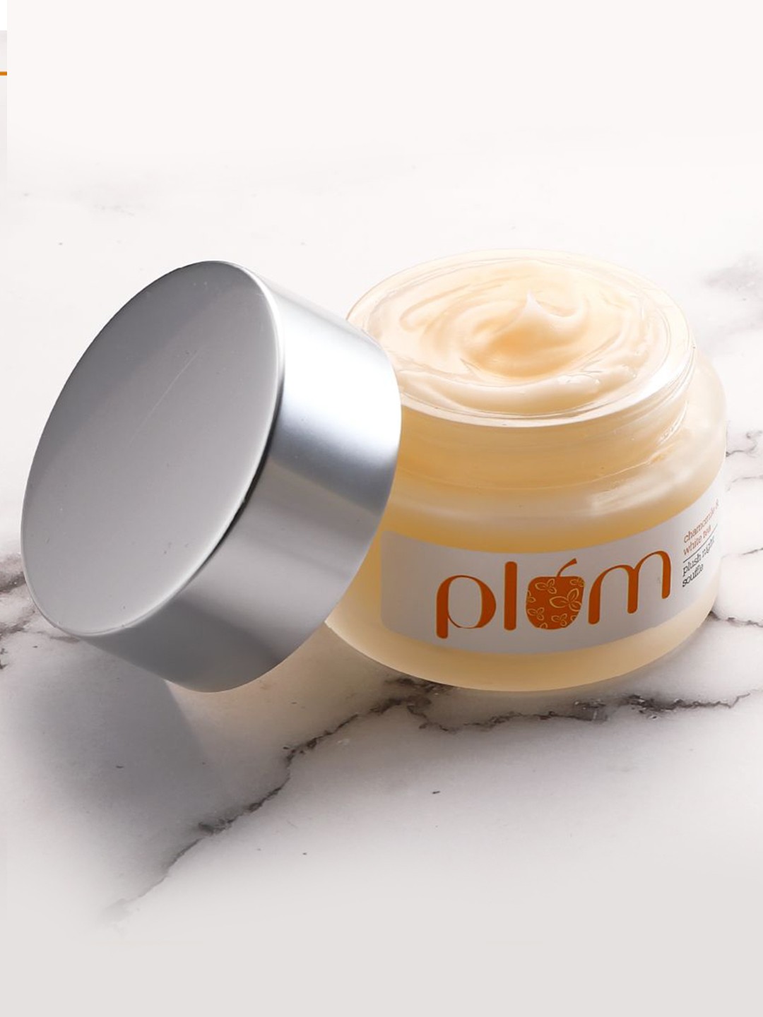 

Plum Chamomile White Tea Range Plush Night Souffle 50 gm, Orange