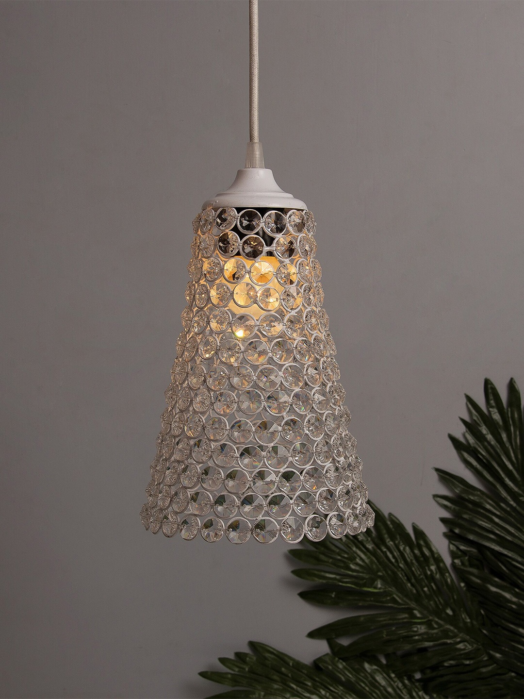 

Homesake White Self Design Contemporary Hanging Light