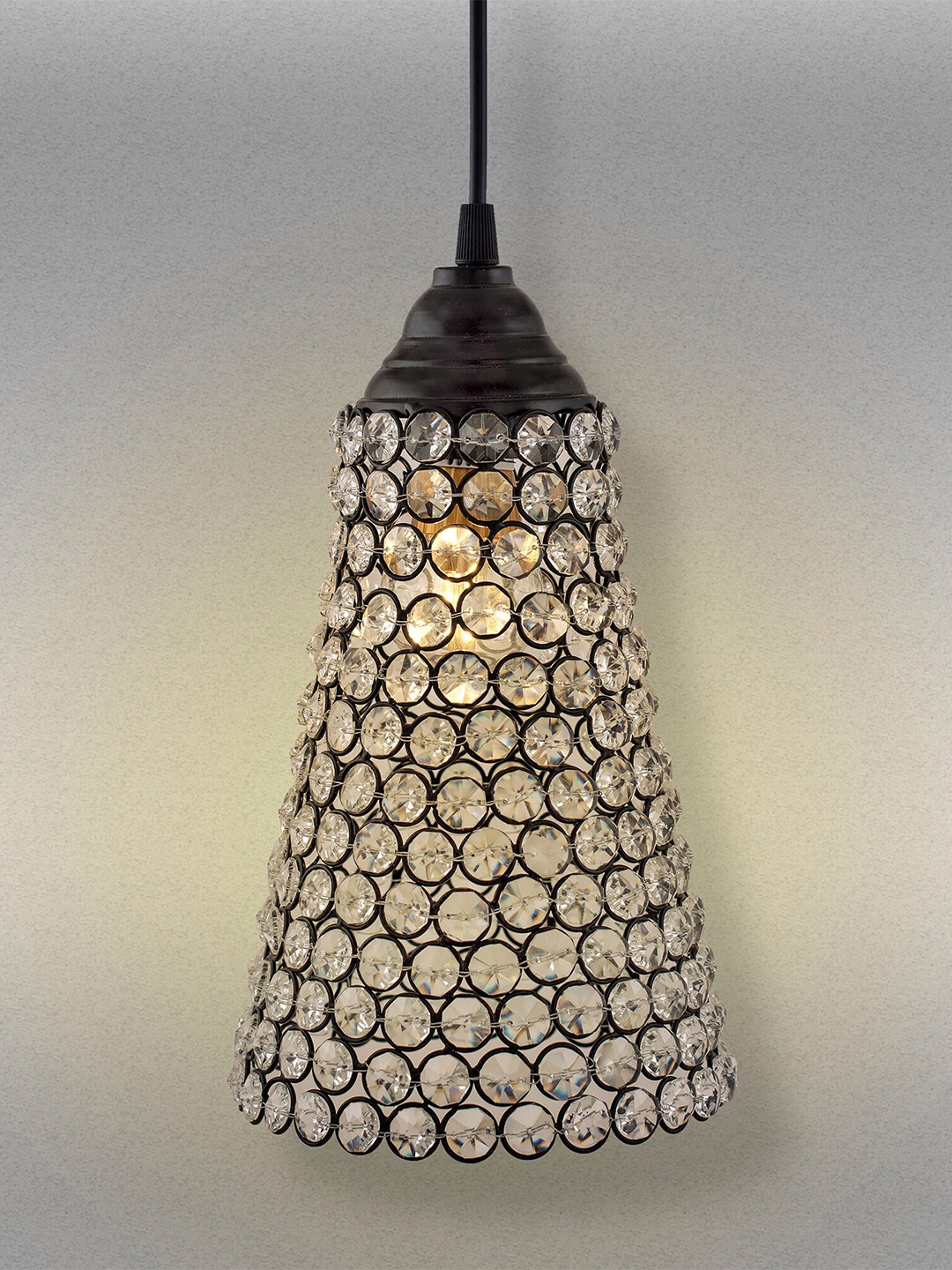 

Homesake White & Black Self Design Contemporary Ceiling Hanging Light