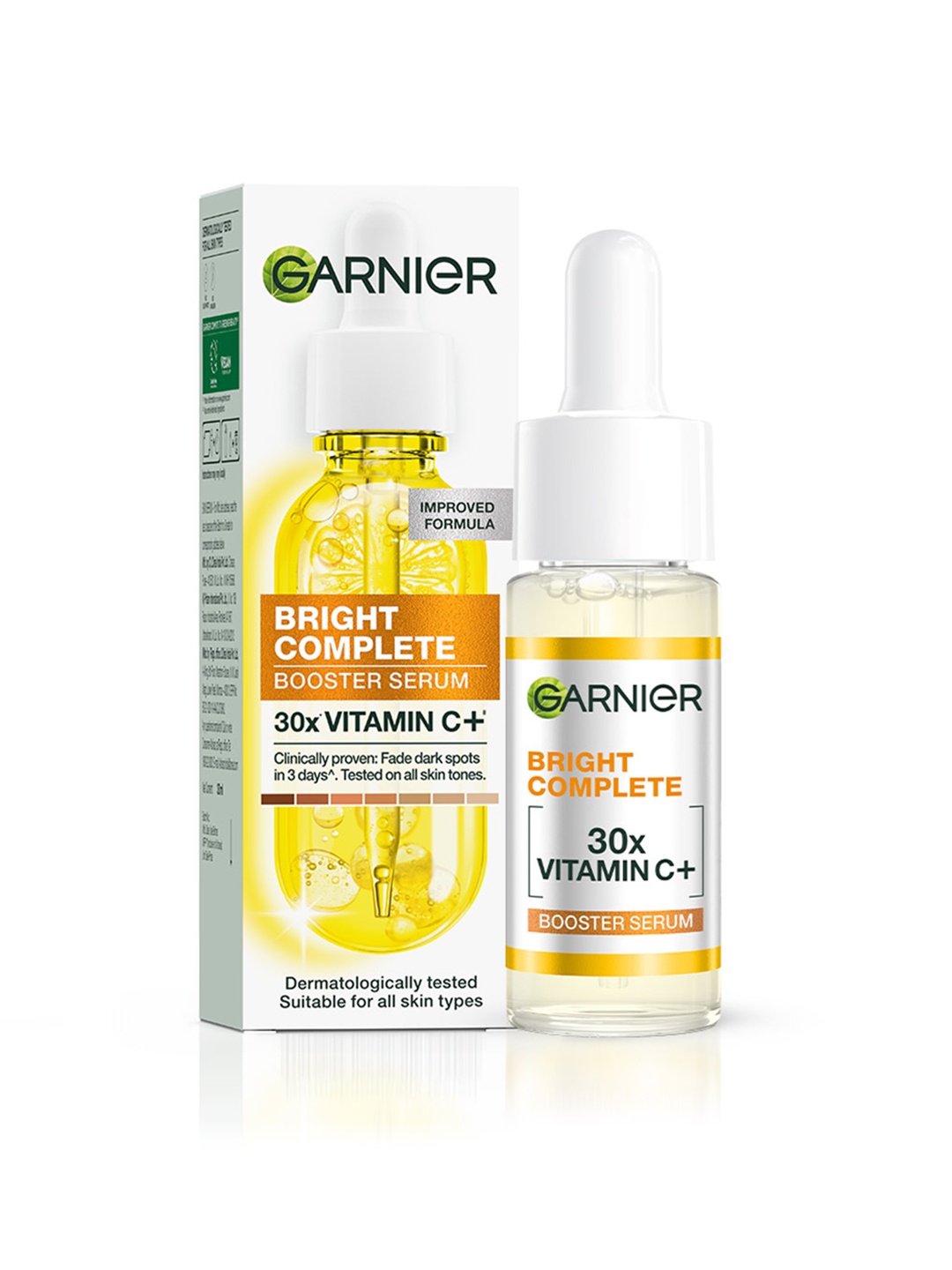 

Garnier Bright Complete Vitamin C Booster Face Serum - 15 ml, White