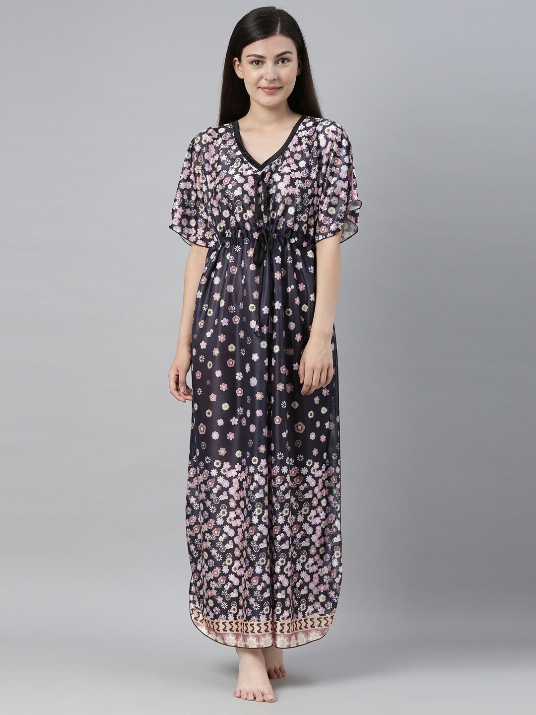 

Bailey sells Black & Pink Printed Nightdress