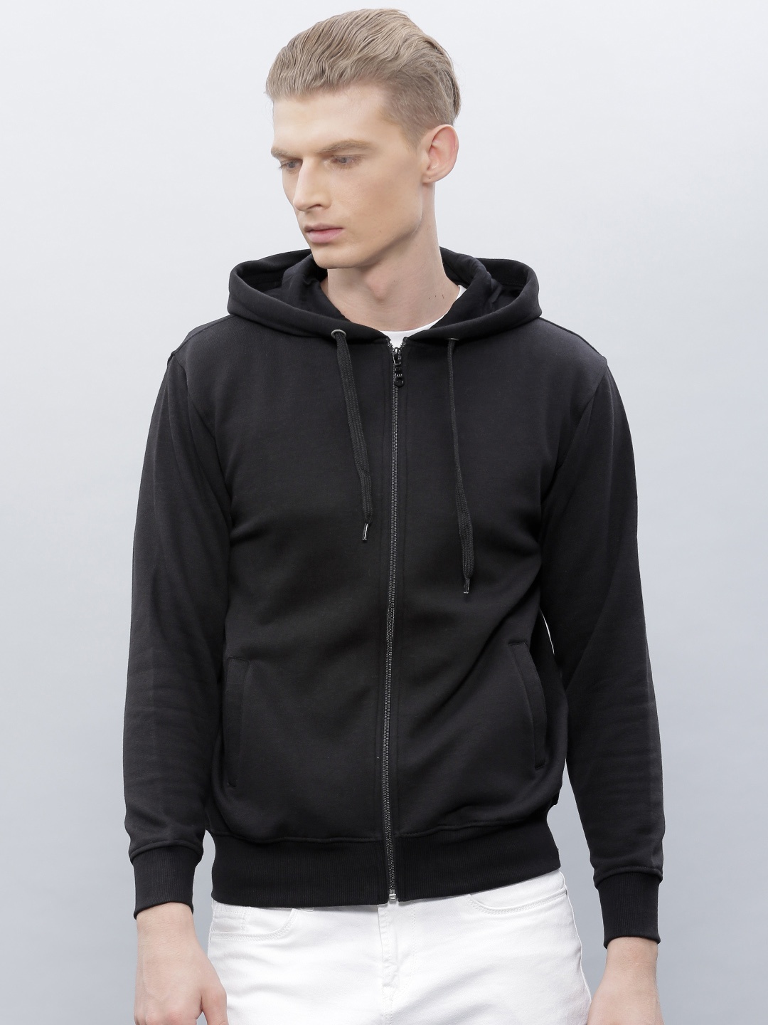 

ETHER Black Hooded Sweatshirt