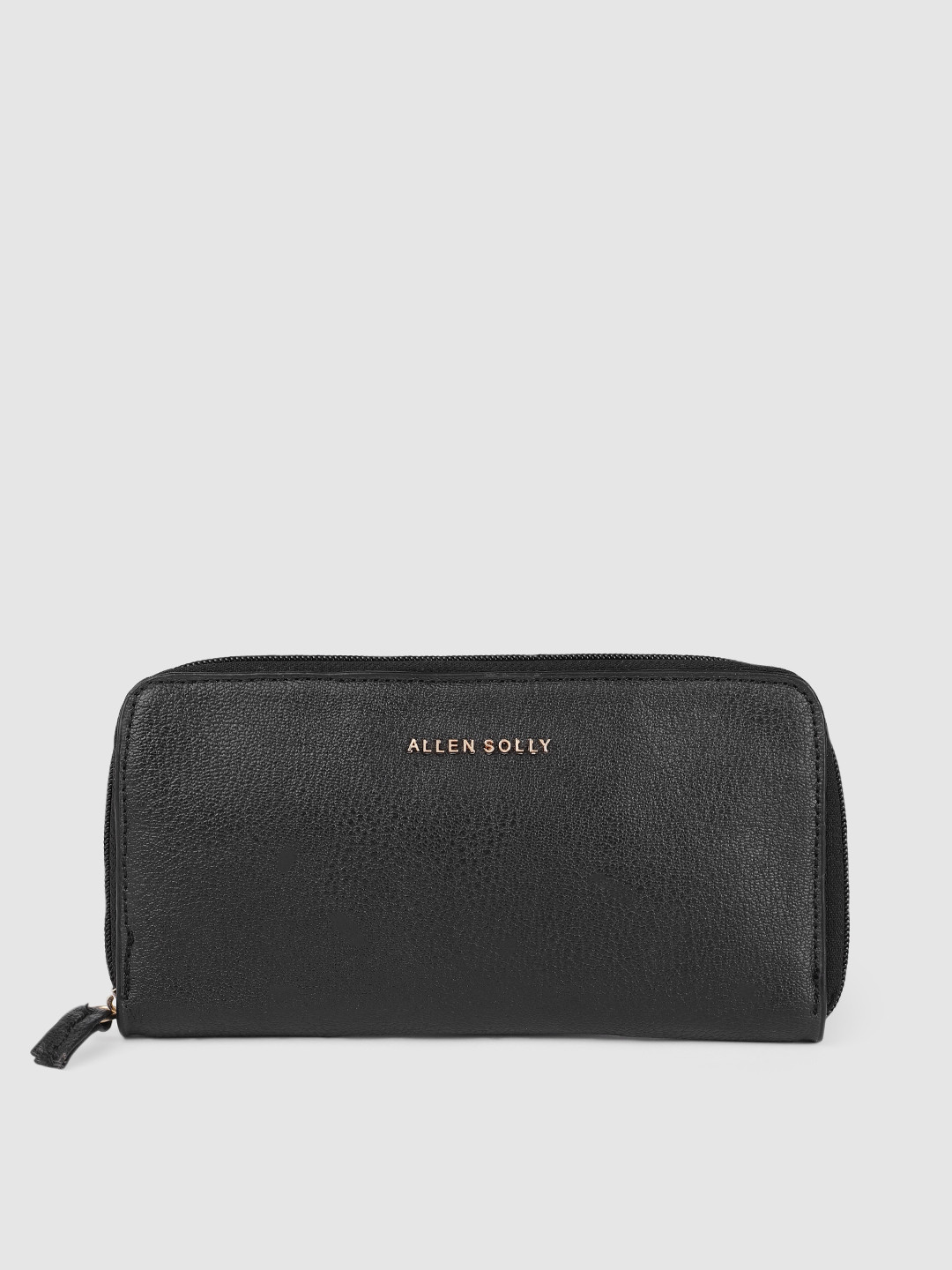 

Allen Solly Women Black Zip Around Wallet