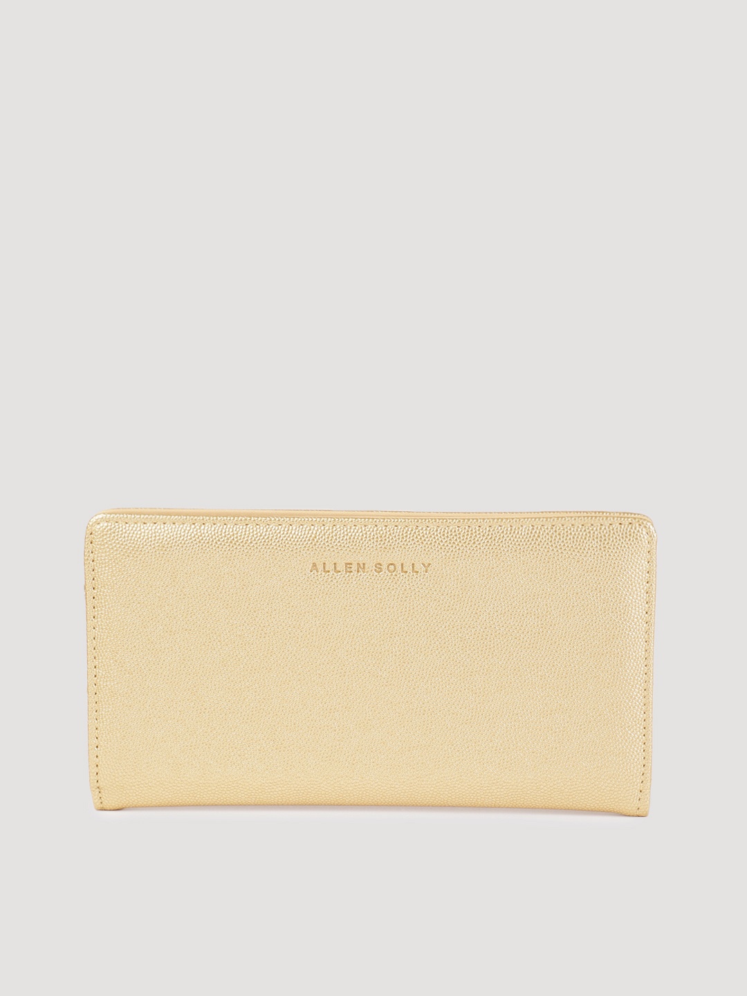 

Allen Solly Women Gold-Toned Solid Two Fold Wallet