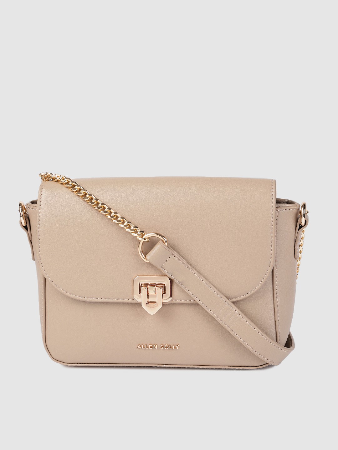 

Allen Solly Nude-Coloured Sling Bag