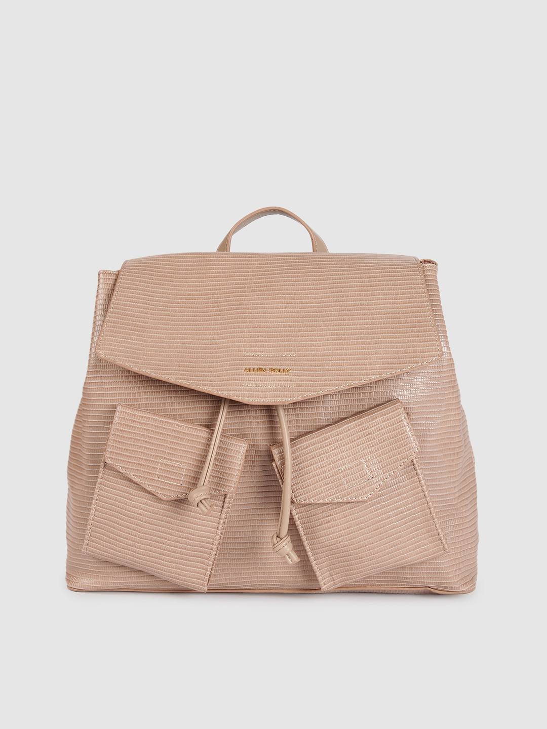 

Allen Solly Women Nude-Coloured Solid Backpack