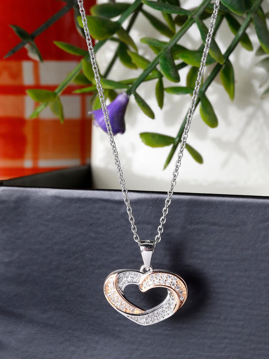 

GIVA Rose Gold 925 Sterling Silver Gold-Plated Juliet Pendant