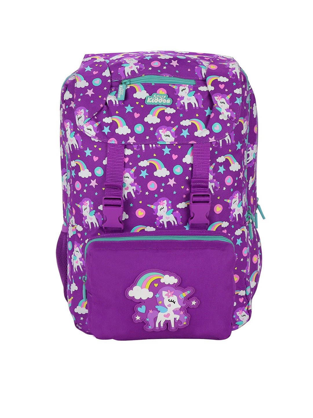 

Smily Kiddos Unisex Kids Purple Graphic Printed Backpacks