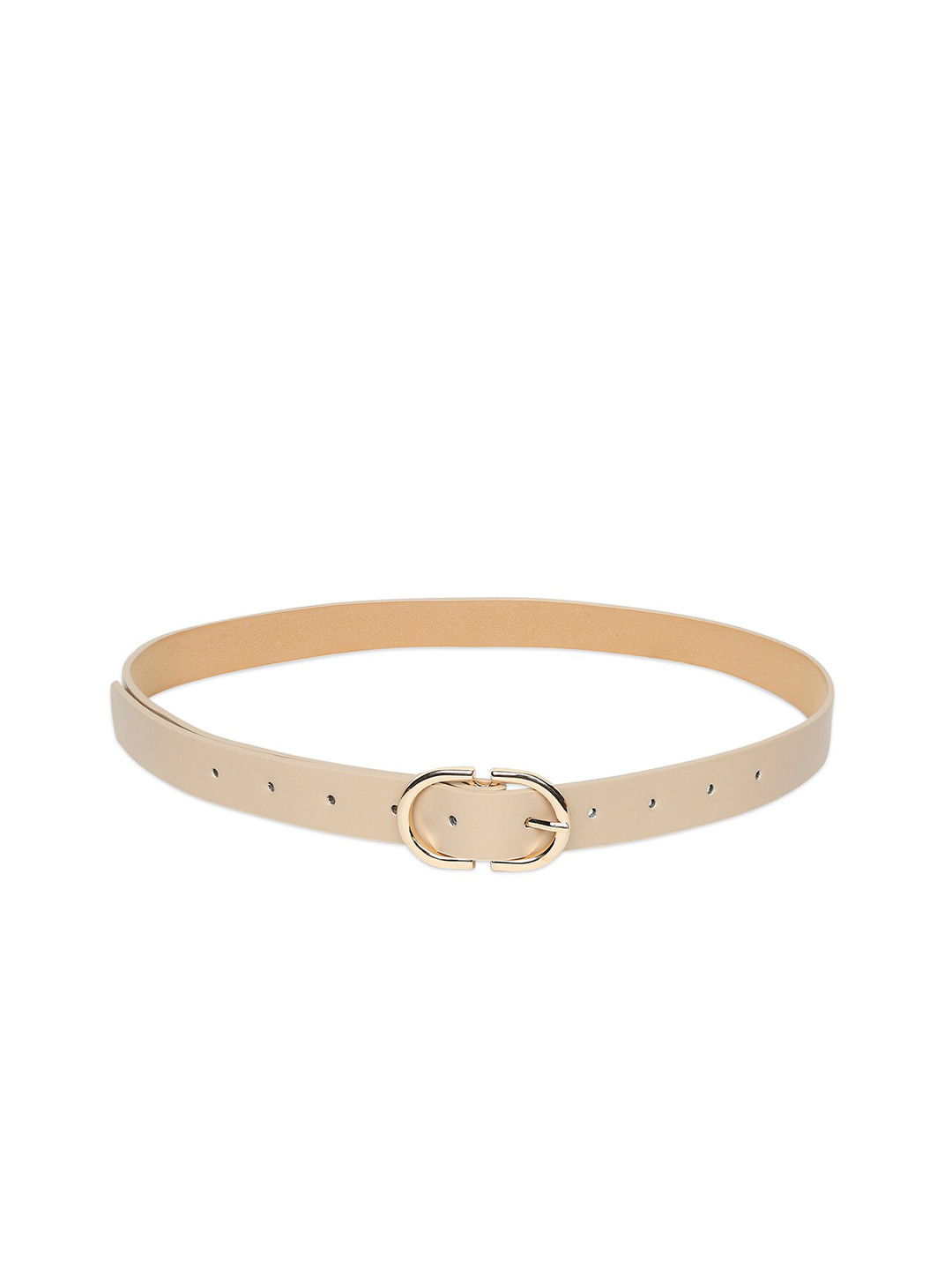 

20Dresses Women Beige Solid Belt