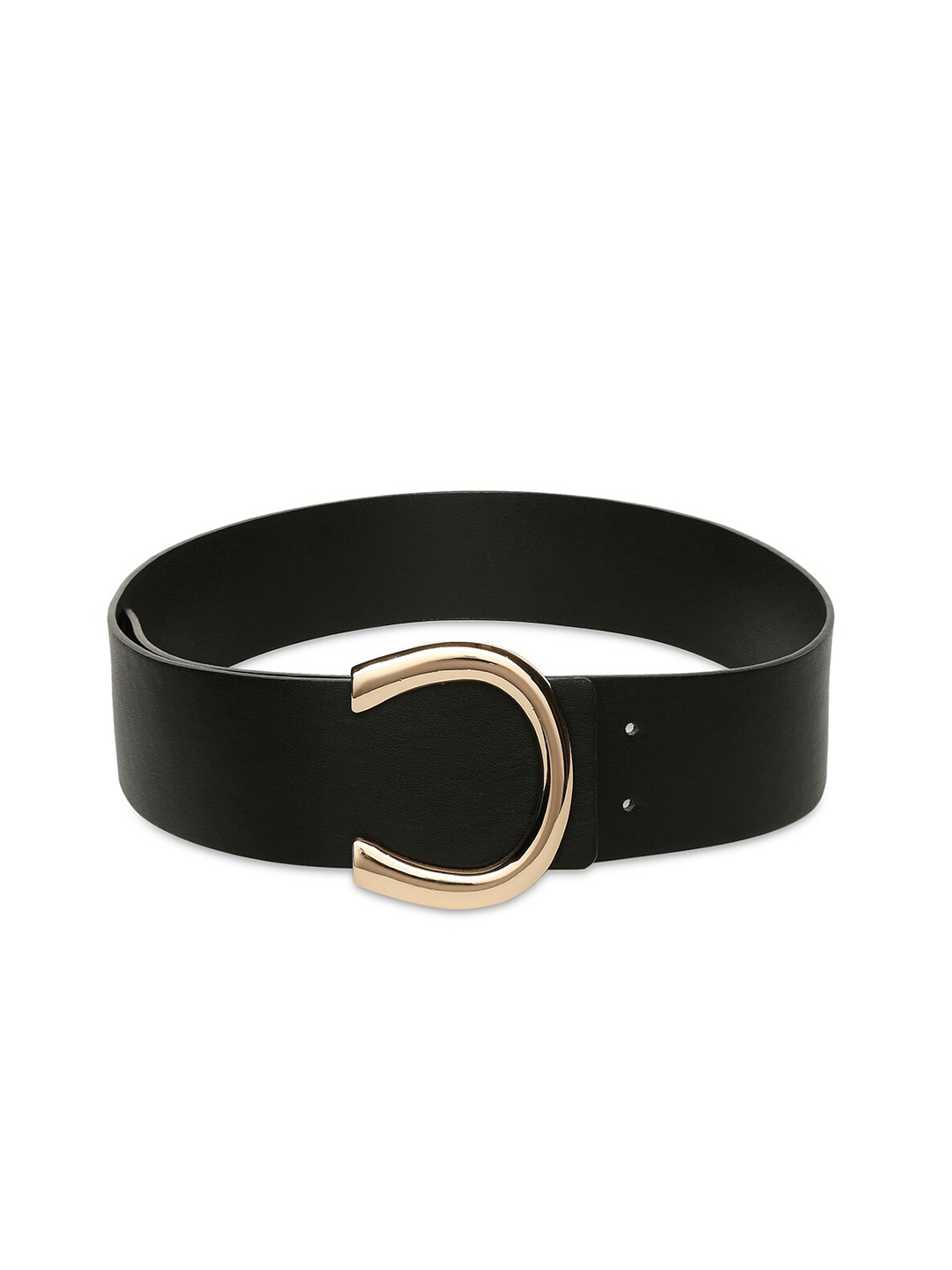 

20Dresses Women Black Textured Belt