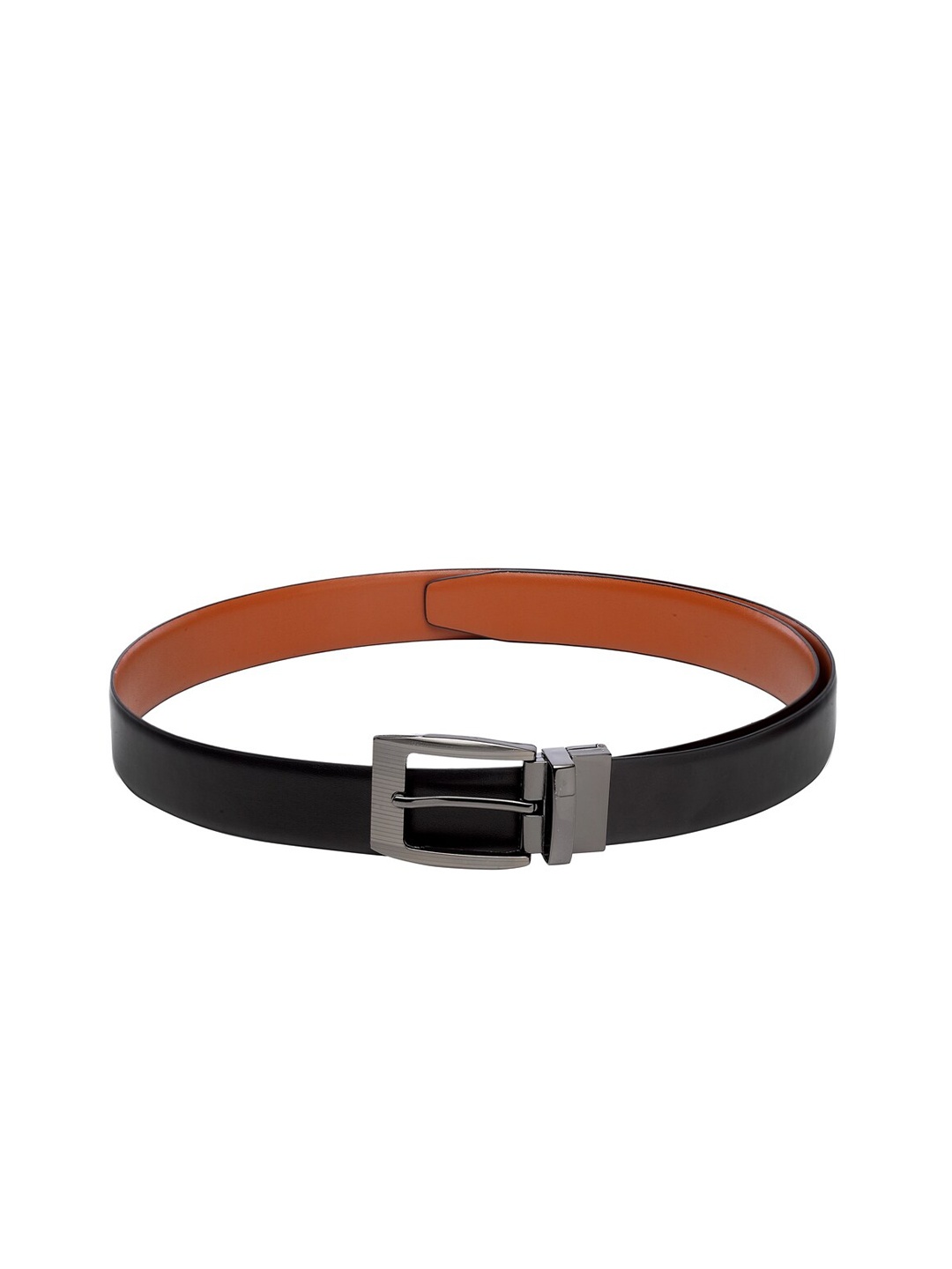 

Apsis Men Black & Tan Textured Belt