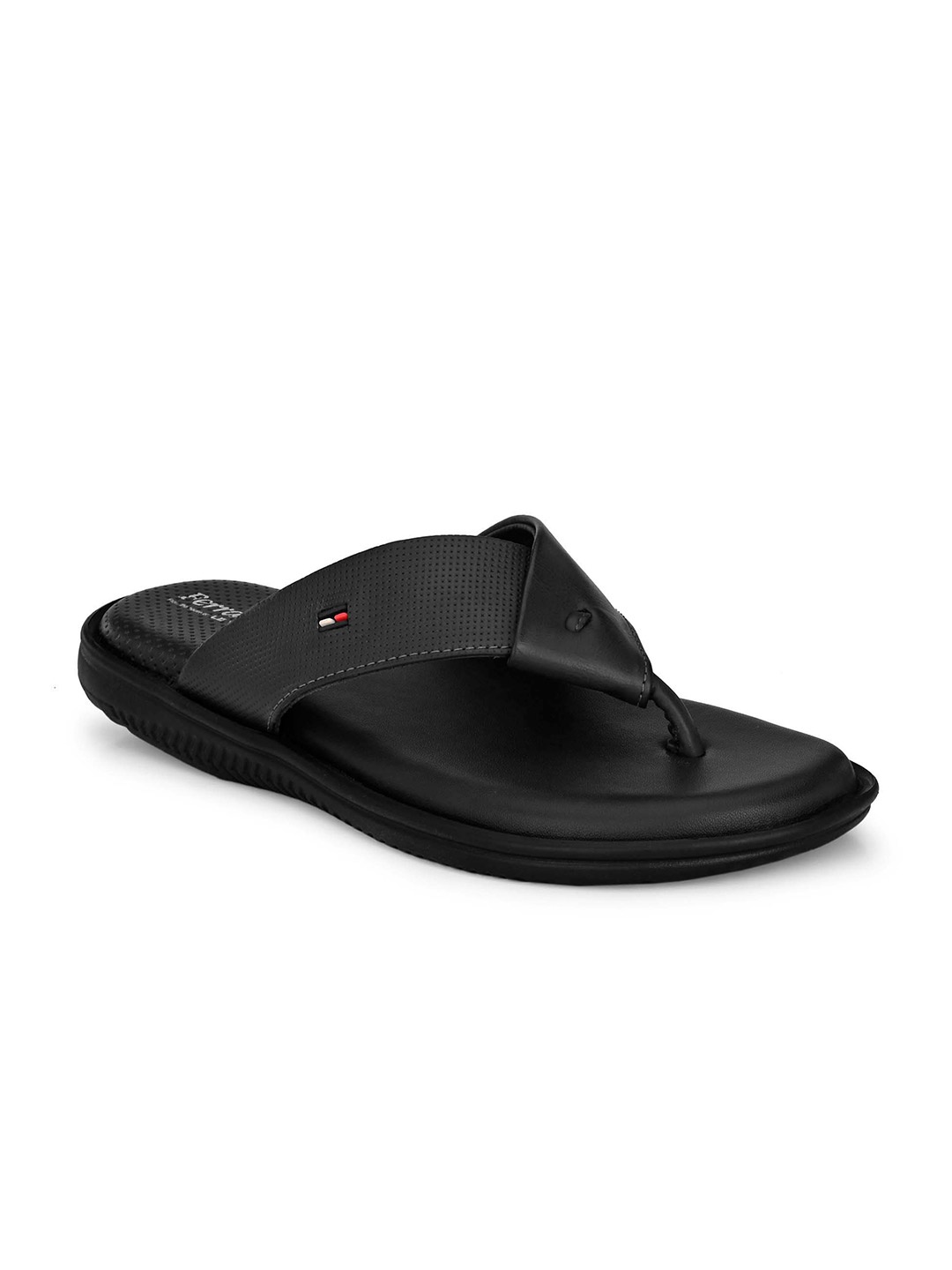 

Ferraiolo Men Black Comfort Sandals