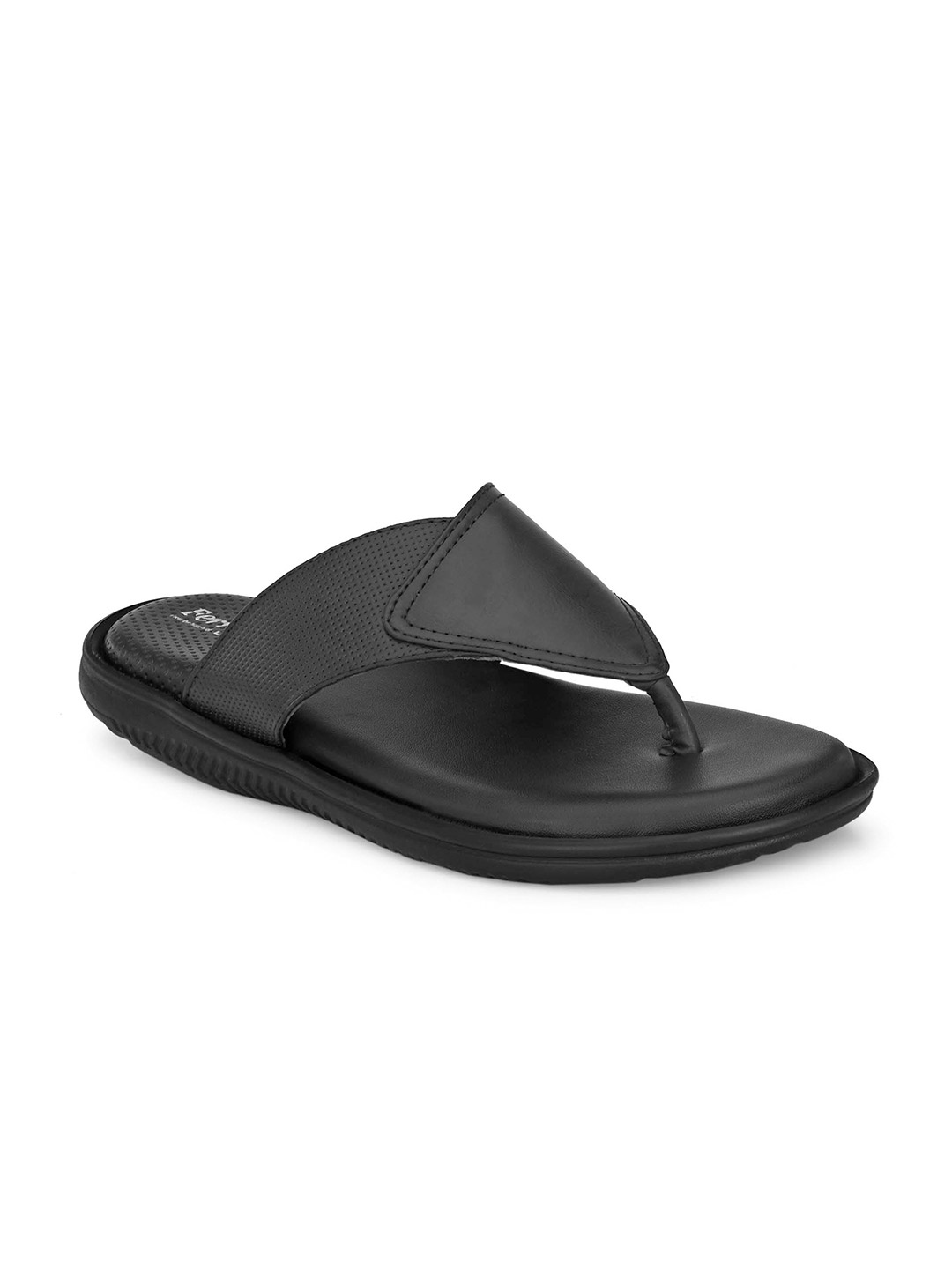 

Ferraiolo Men Black Comfort Sandals