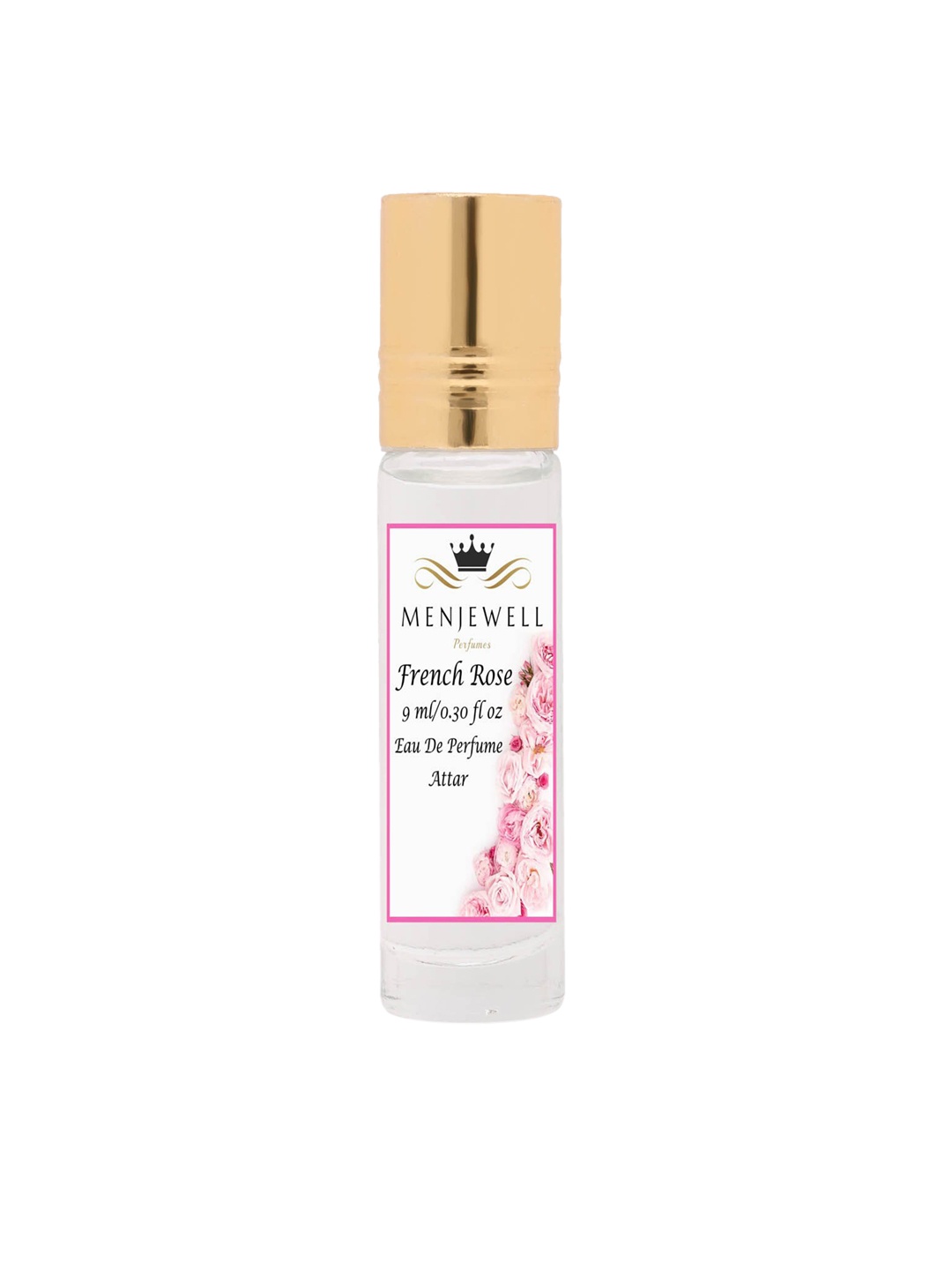 

Menjewell Unisex French Rose Attar, Transparent