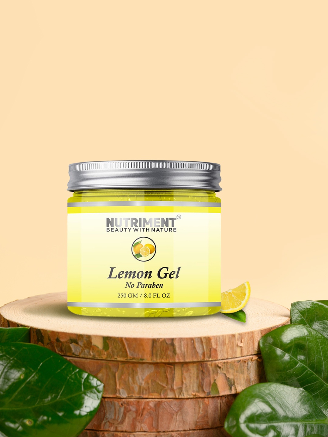 

Nutriment Pack of 2 Lemon Gel - 250 g each, Transparent