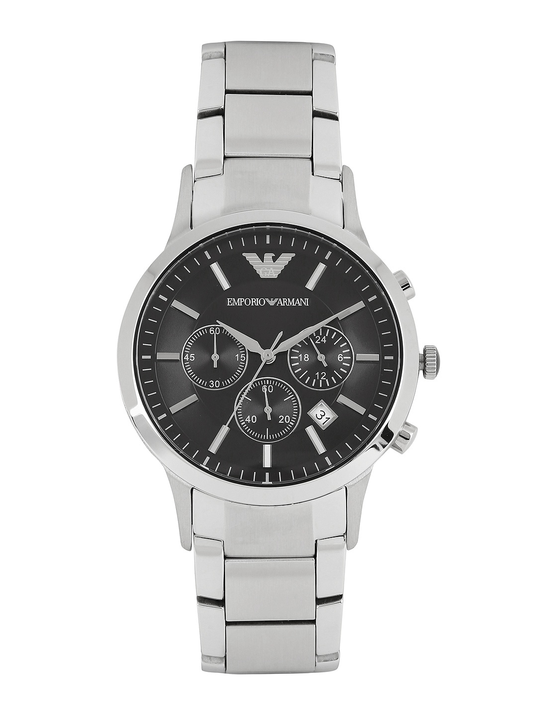 

Emporio Armani Men Black Chronograph Dial Watch AR2434