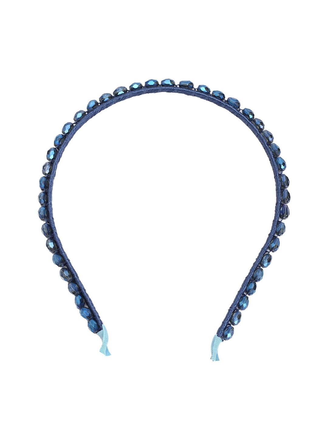 

FOREVER 21 Navy Blue Embellished Hairband