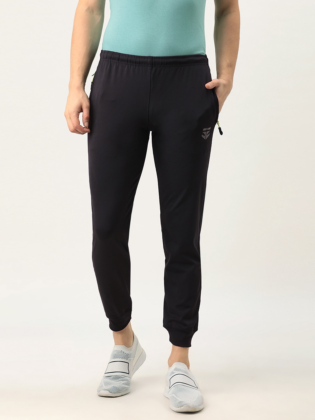 

Sports52 wear Men Black Solid Slim Fit Joggers